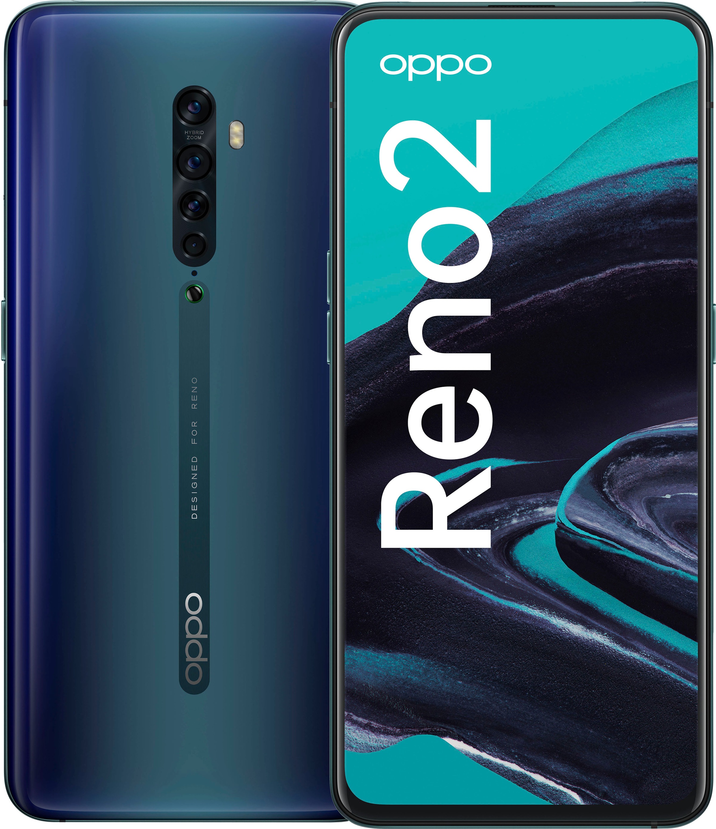 Reno2 Smartphone (16,6 cm / 6,5 Zoll, 256 GB, 48 MP Kamera)