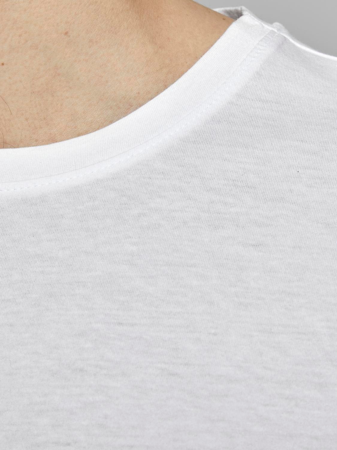 Jack & Jones T-Shirt »JJENOA TEE SS CREW NECK 5PK MP NOOS«, (Packung, 5 tlg., 5er-Pack)