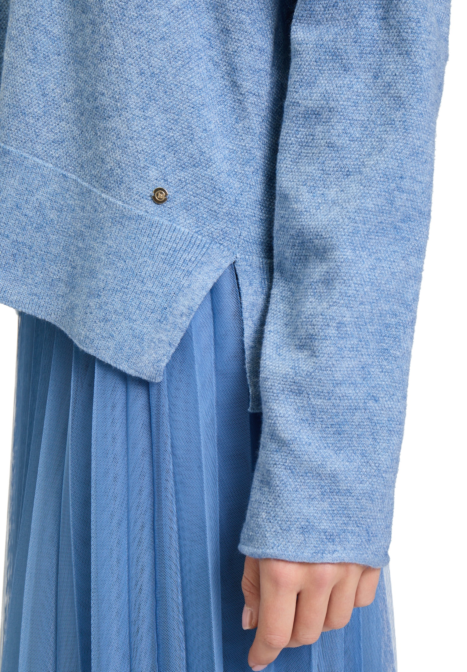 Betty&Co Strickpullover »Strickpullover mit V-Ausschnitt«