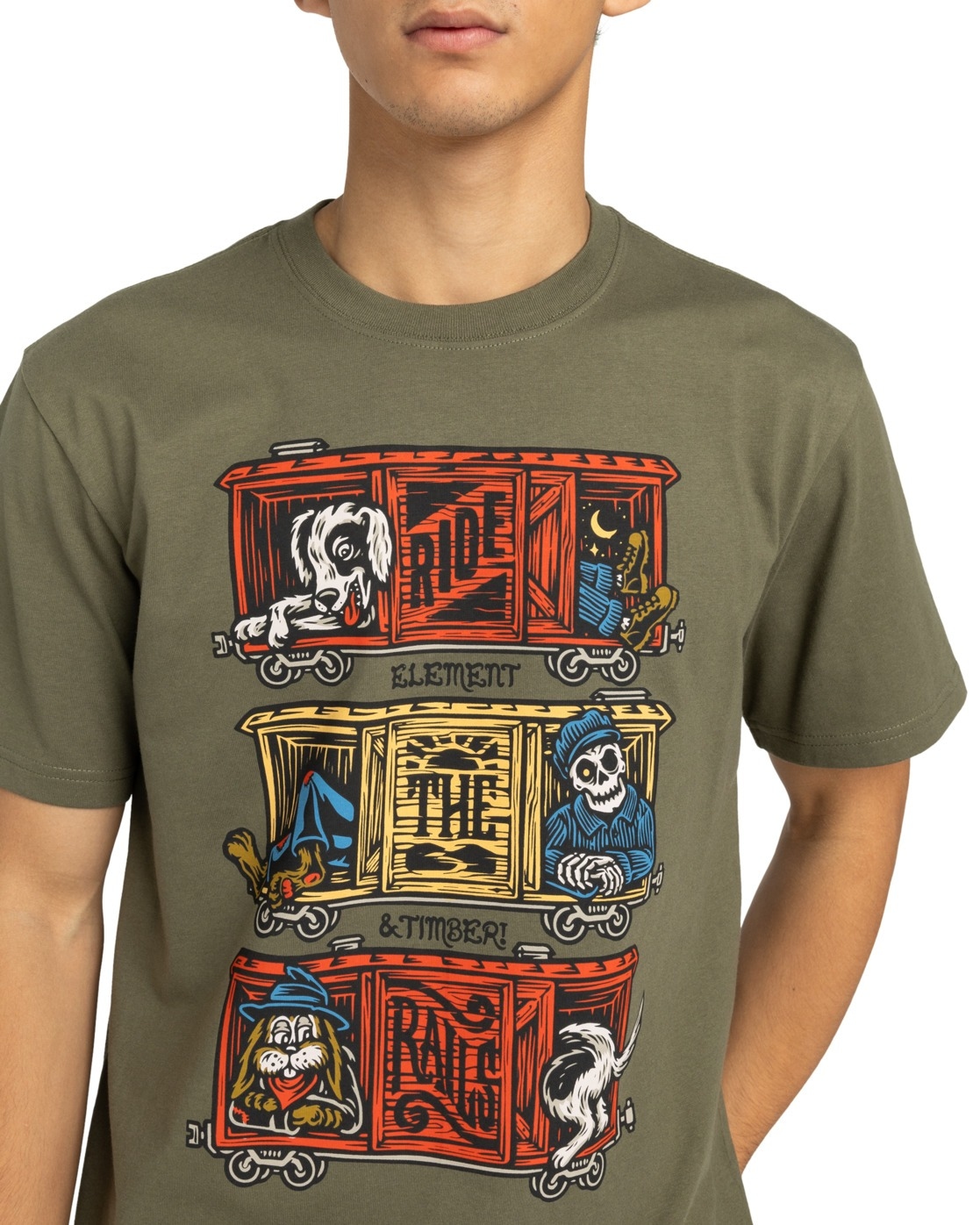 Element T-Shirt »Timber Boxcar«
