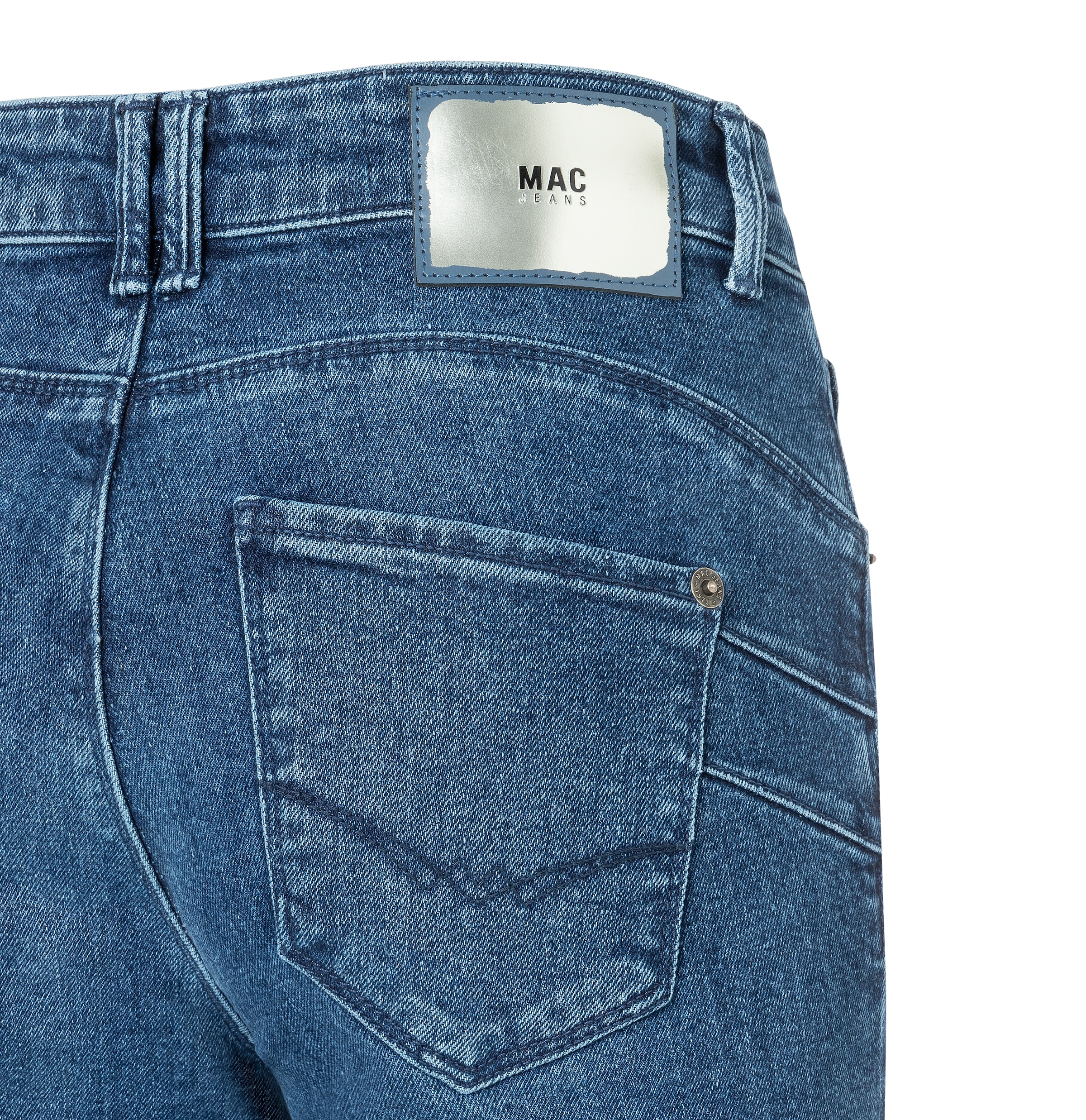MAC Jerseyhose »Shirt-Hose Palazzo Cropped«