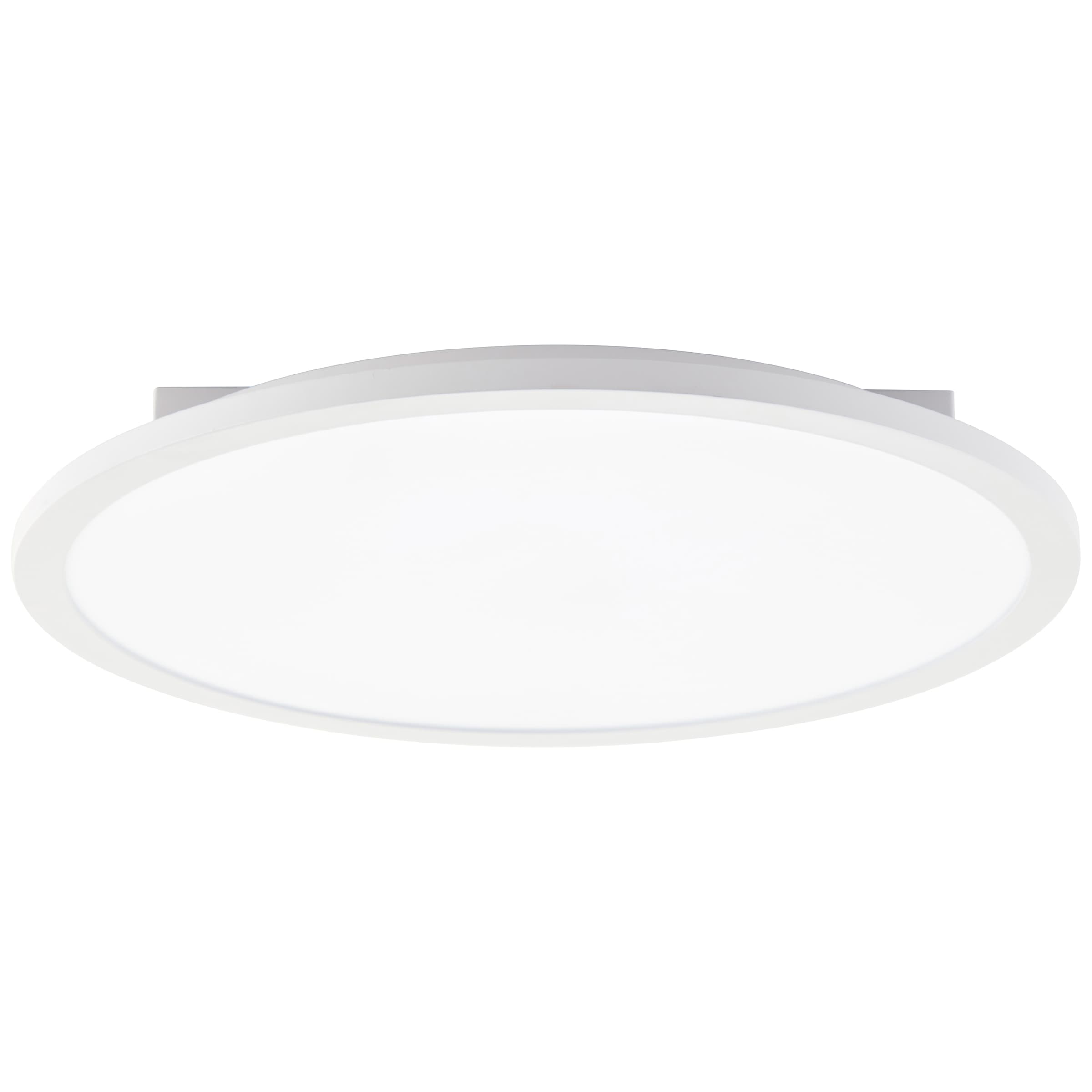 Brilliant LED Deckenleuchte »Briston«, Ø 42 cm, 1800 lm, 3000-6500 K, dimmbar, Fernbedienung, Aluminium, weiß