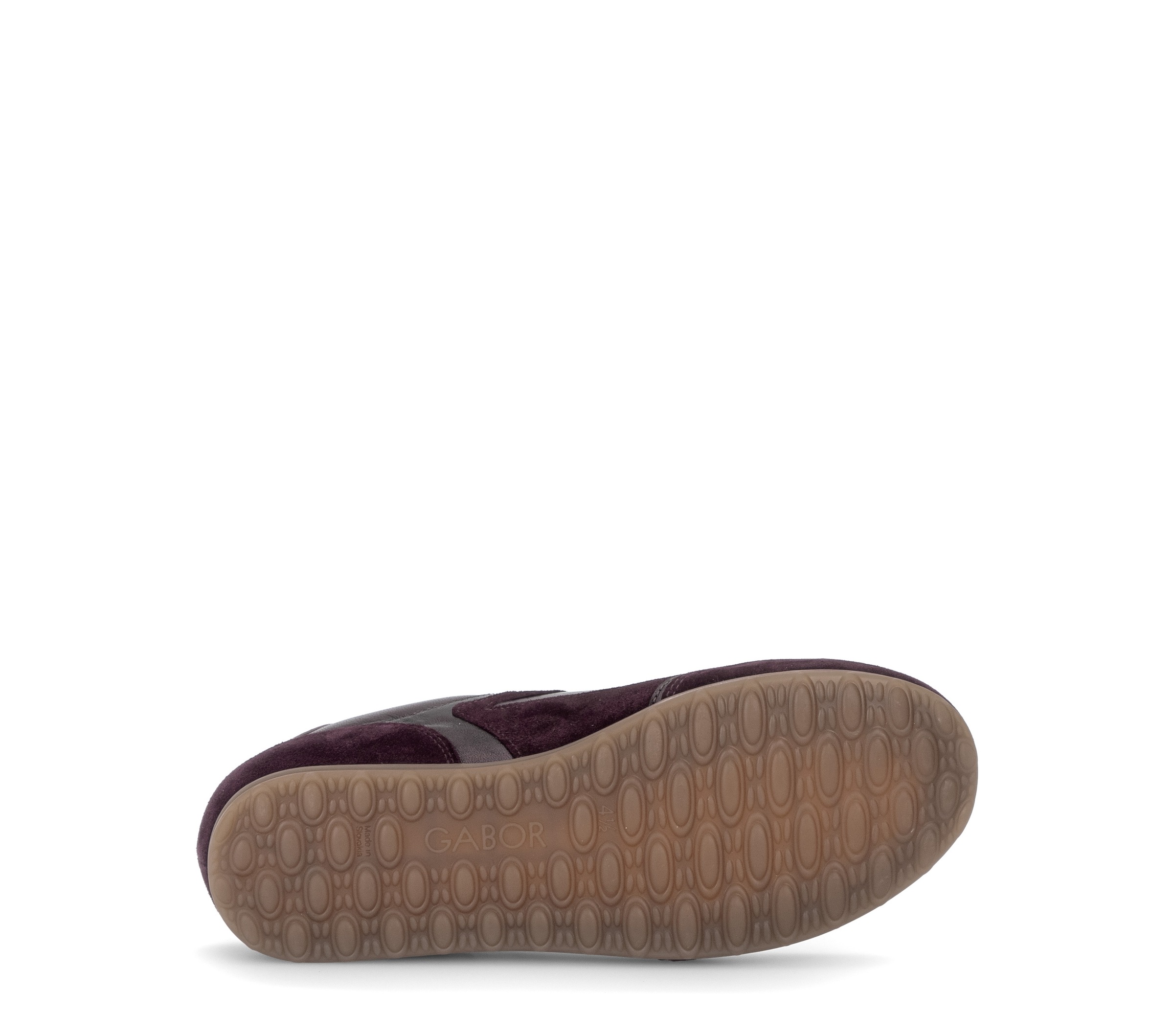 Gabor Sneaker  Schnürschuh, Halbschuh mit modischen Kontrastbesätzen, G-Weite