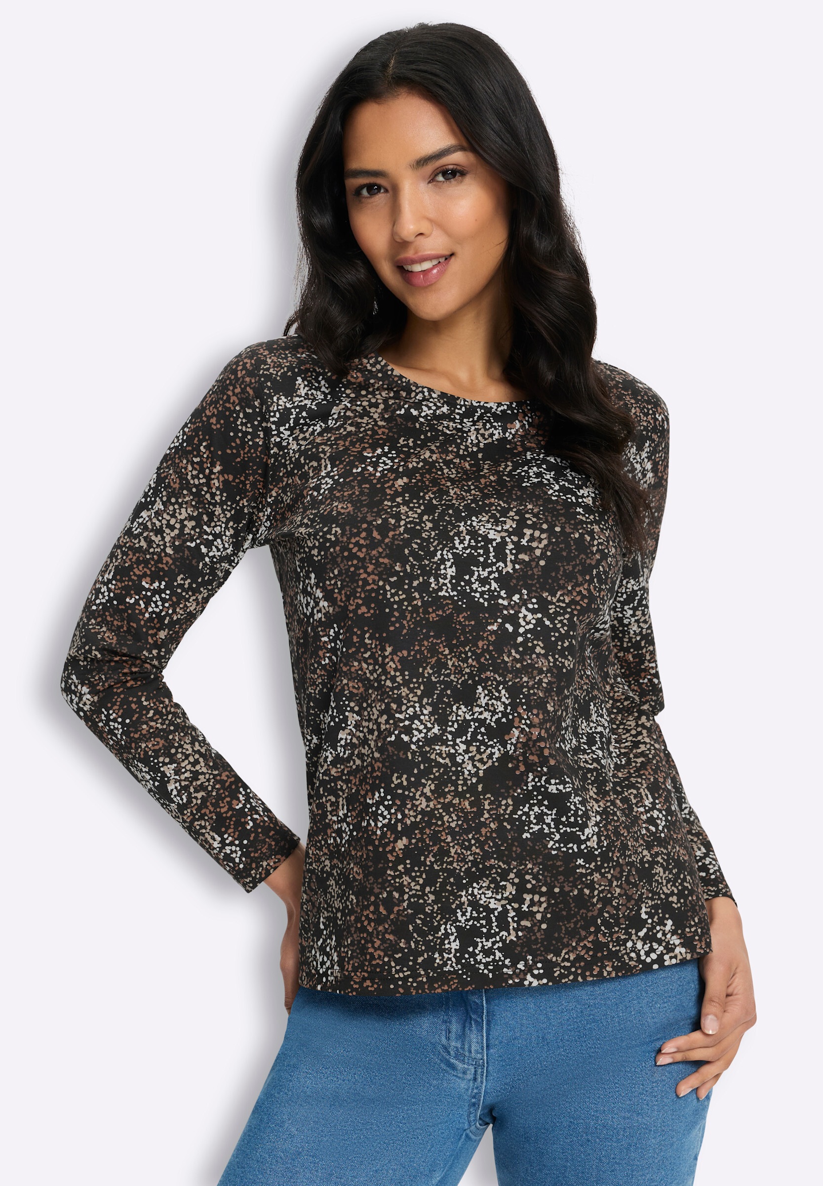 Sieh an! T-Shirt »Langarm-Shirt Langarmshirt«