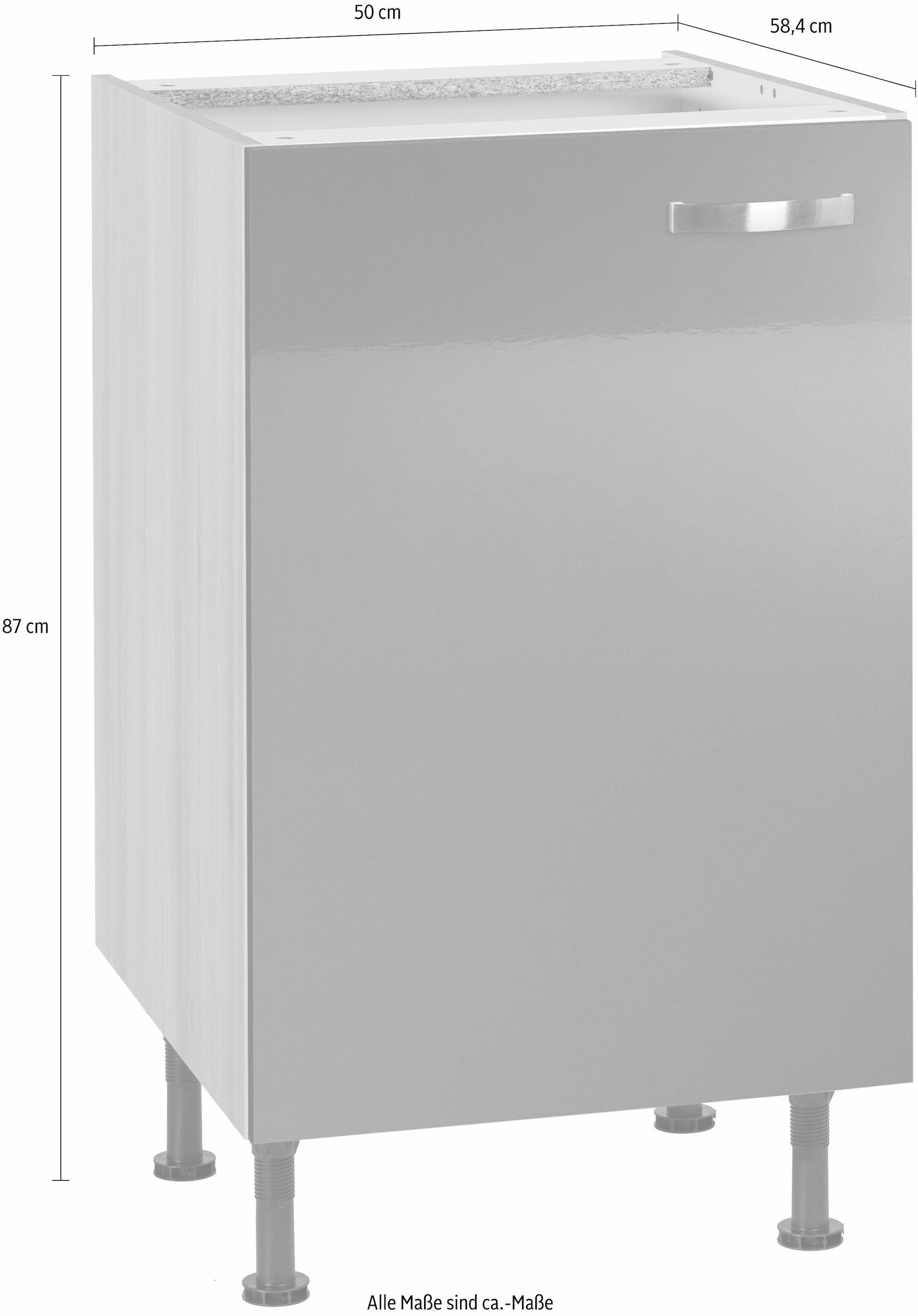 KOCHSTATION Unterschrank »KS-Cara«, Breite 50 cm