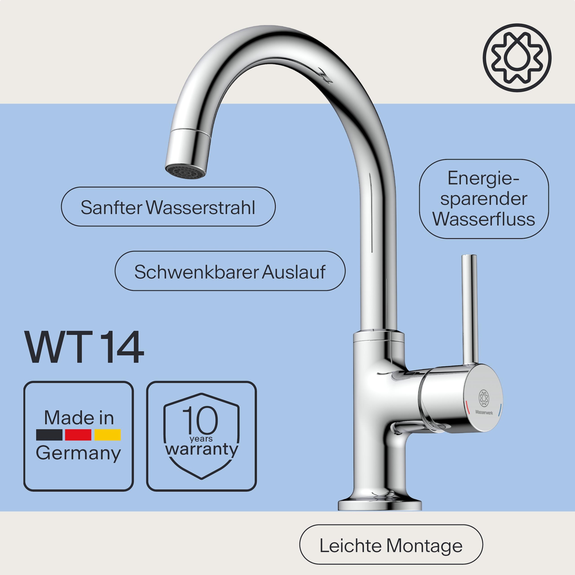 WASSERWERK Waschtischarmatur »WT 14«