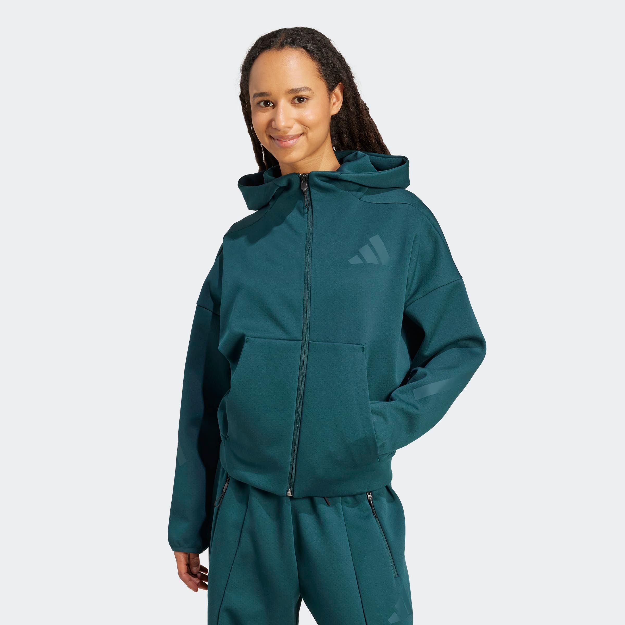 adidas Sportswear Kapuzensweatshirt »W Z.N.E. FZ«