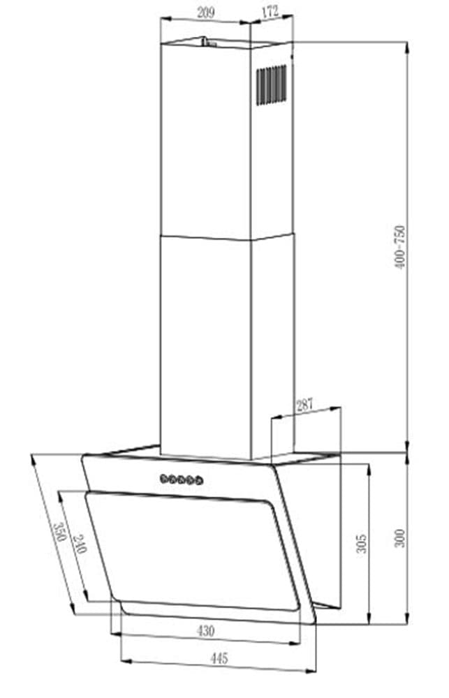 BASIC by Balculina Pantryküche »Torcello BxHxT 180x210x60 cm« Breite 180cm, wahlweise mit E-Geräten, Softclose-Funktion