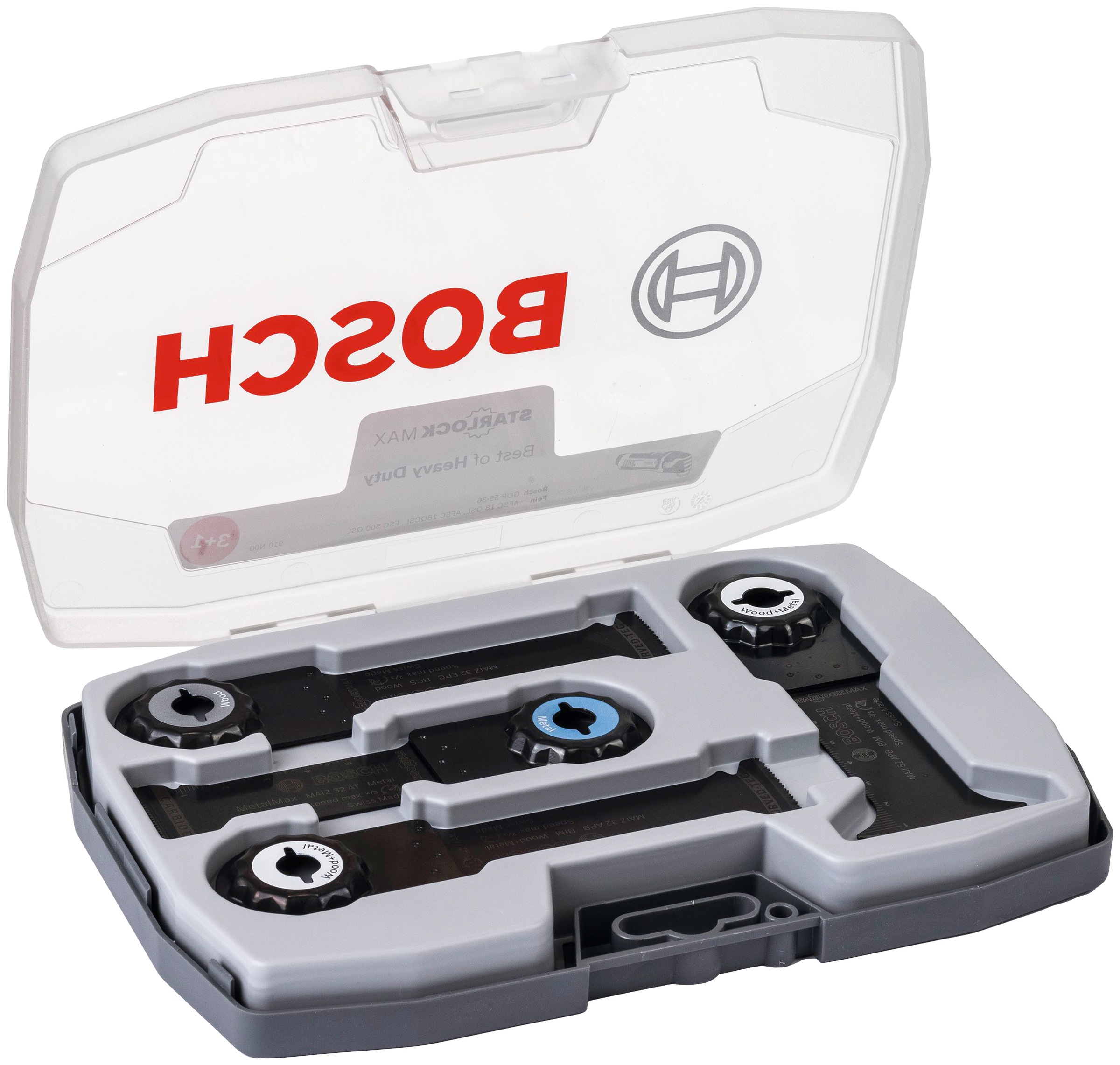 Bosch Professional Tauchsägeblatt »Best of Heavy Duty«, (Set, 4 St.)