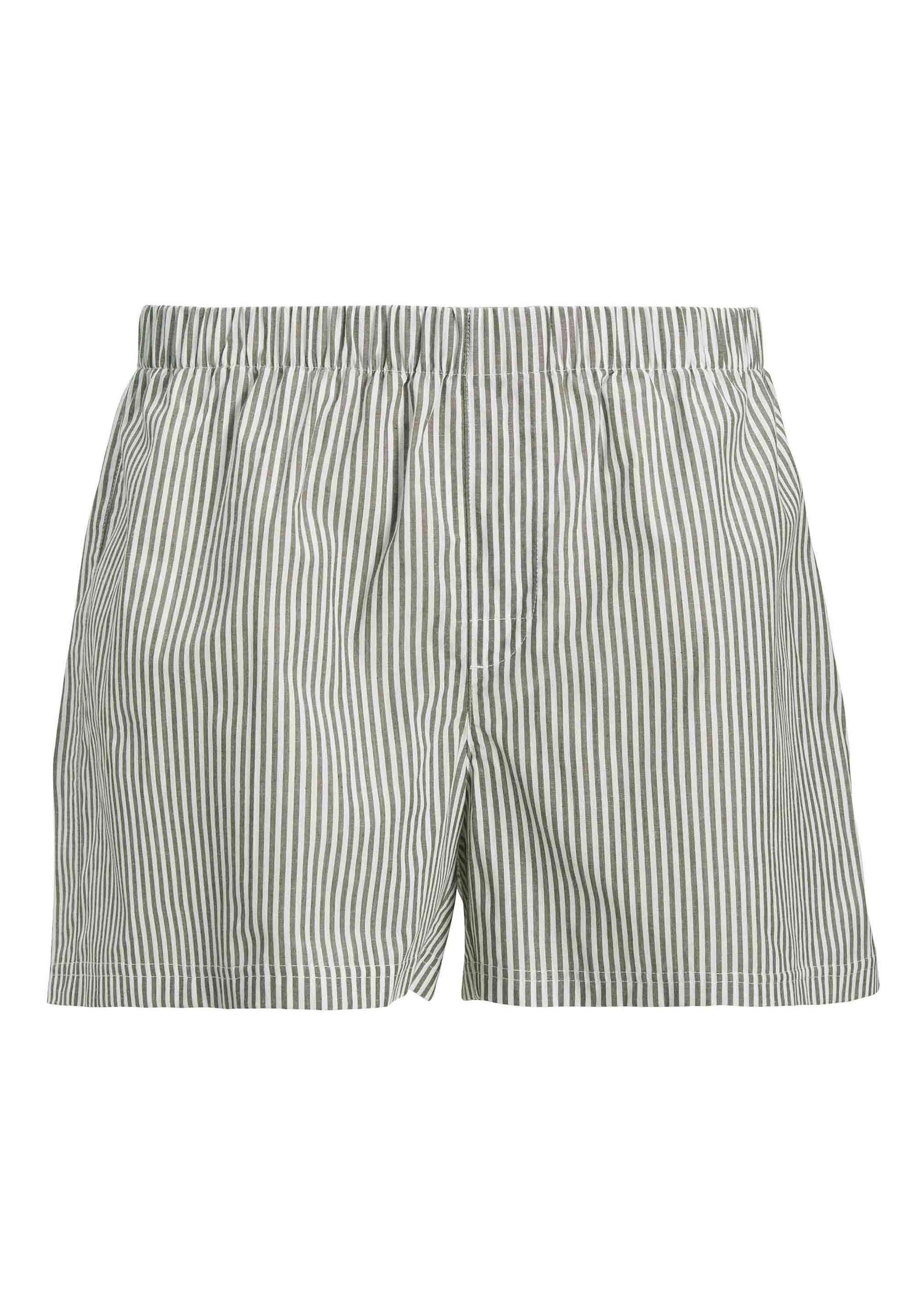 Jack & Jones Webboxer »Web-Boxershorts JACMILANO WOVEN BOXERS 5 PACK 5er Pack«