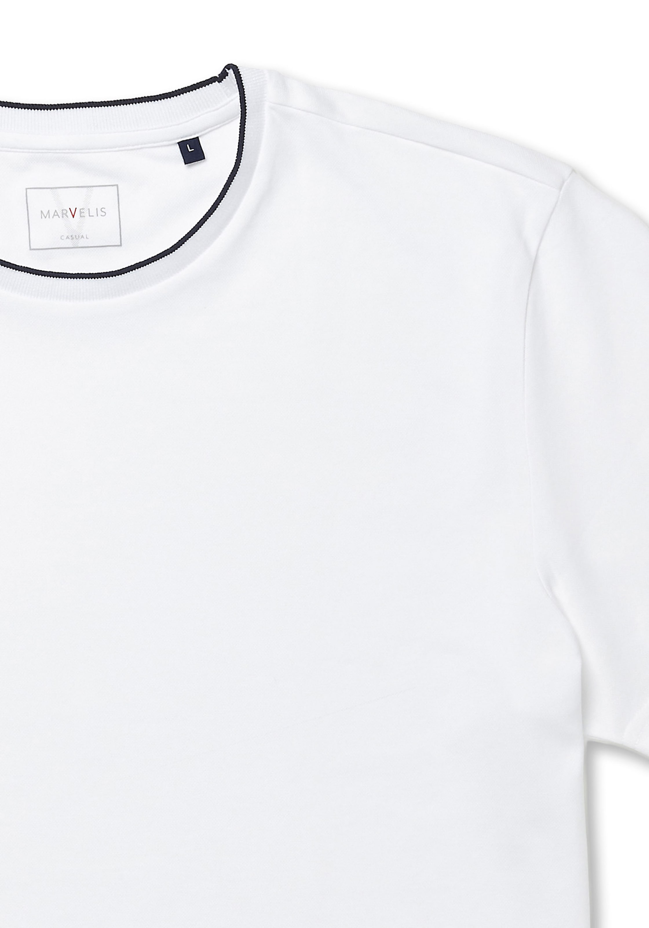 MARVELIS T-Shirt schnelltrocknend, normale Passform