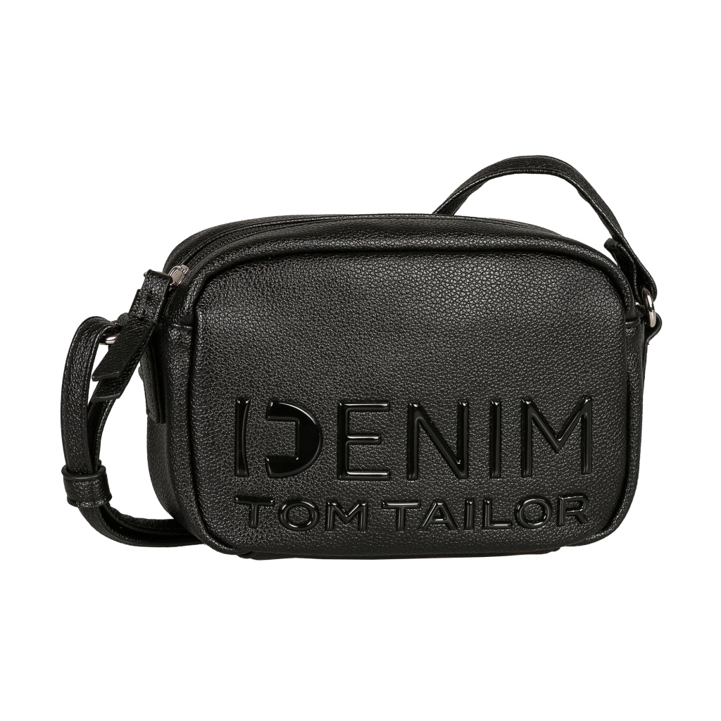 TOM TAILOR Denim Handtasche »Aveline« Damen Umhängetasche, Schultertasche mit glänzendem 3D-Logo