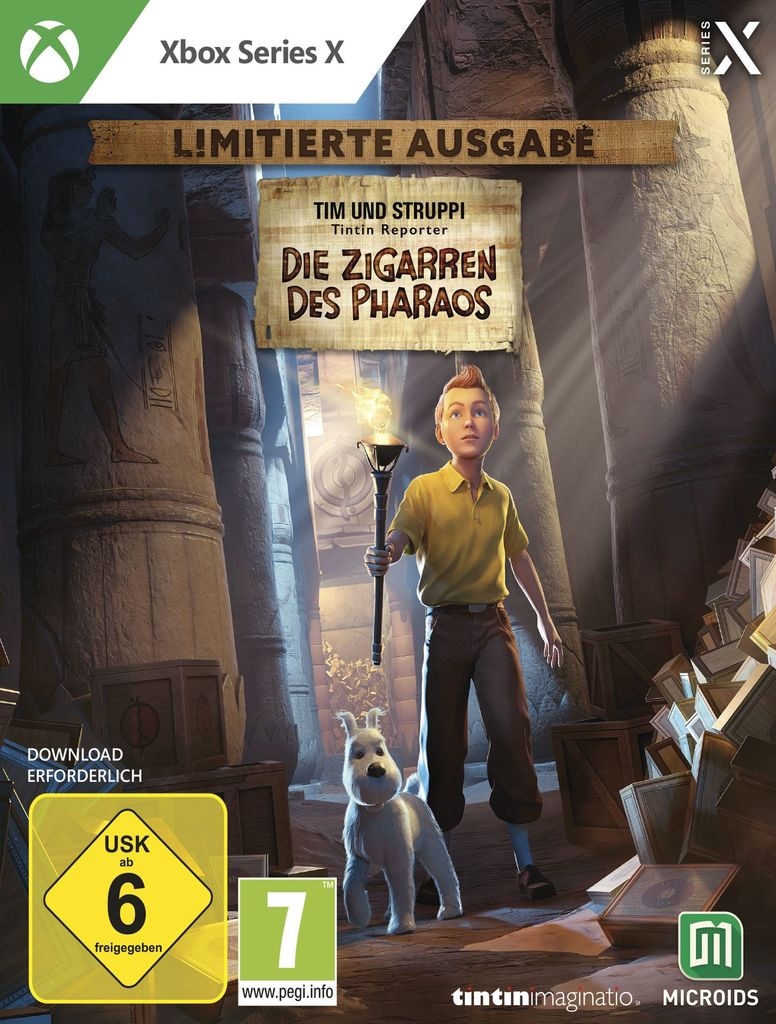 Spielesoftware »Tim und Struppi - Die Zigarren des Pharaos«, Xbox Series X