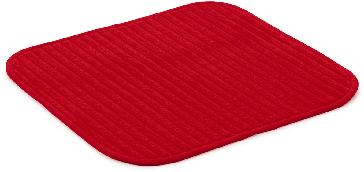 Gözze Badematte »Berlin« Höhe 7 mm rutschhemmend beschichtet fußbodenheizungsgeeignet Badteppich, Uni Farben, Cord Optik, waschbar