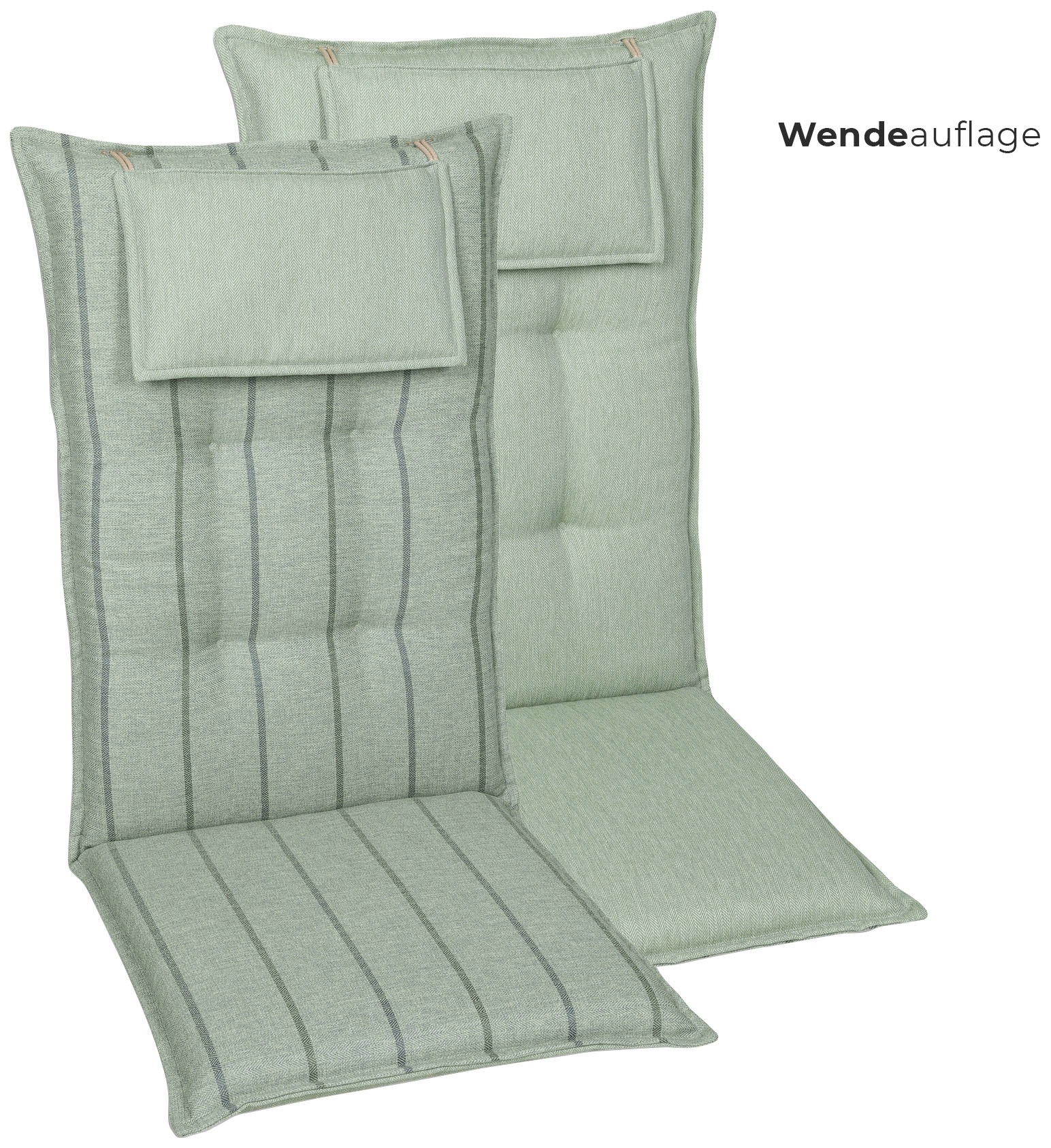 GO-DE Sesselauflage »Sesselauflage hoch« Olefin