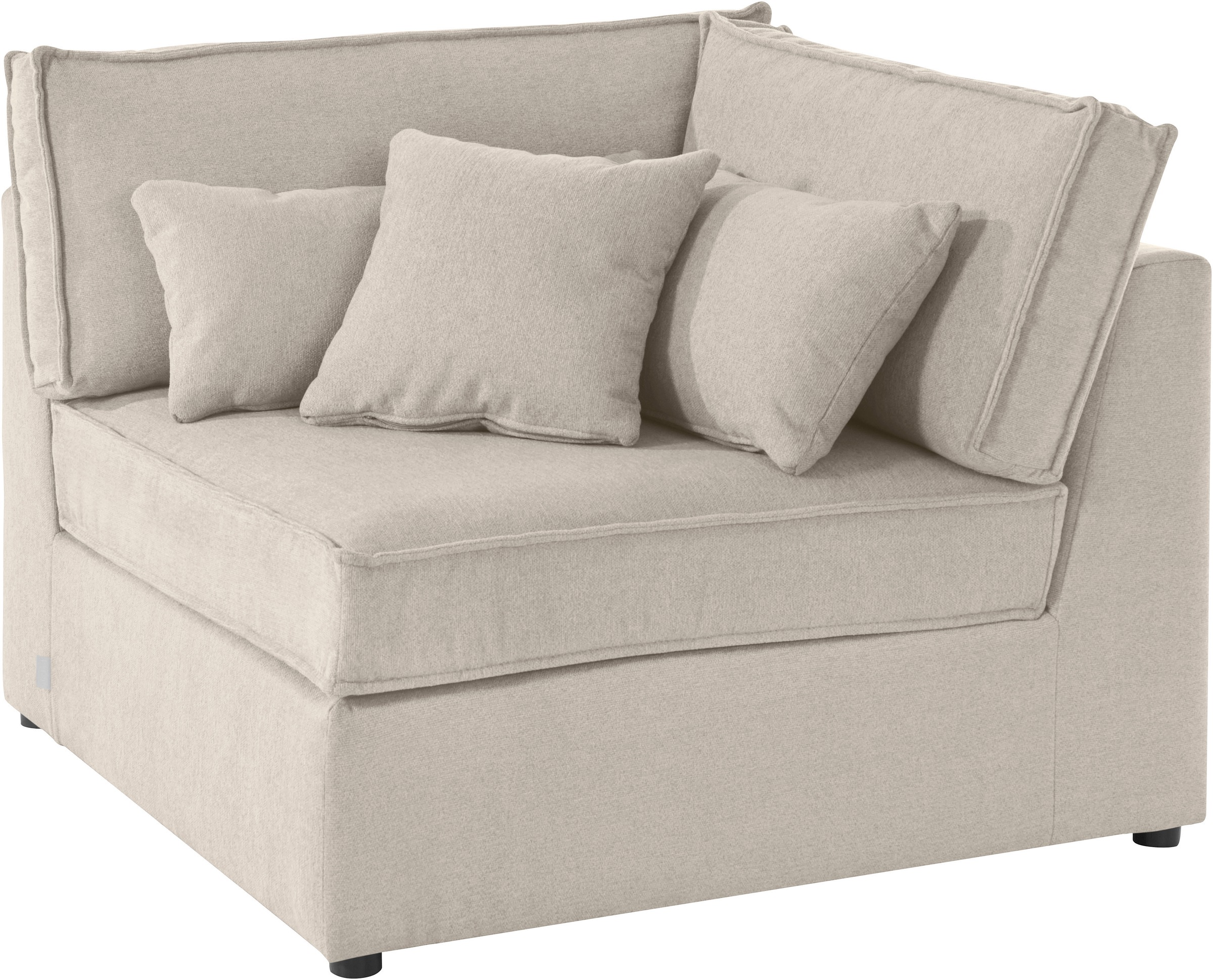 RAUM.ID Sofa-Eckelement »Florid«, Teil eines Modulsofas, fester Sitzkomfort, auch in Cord