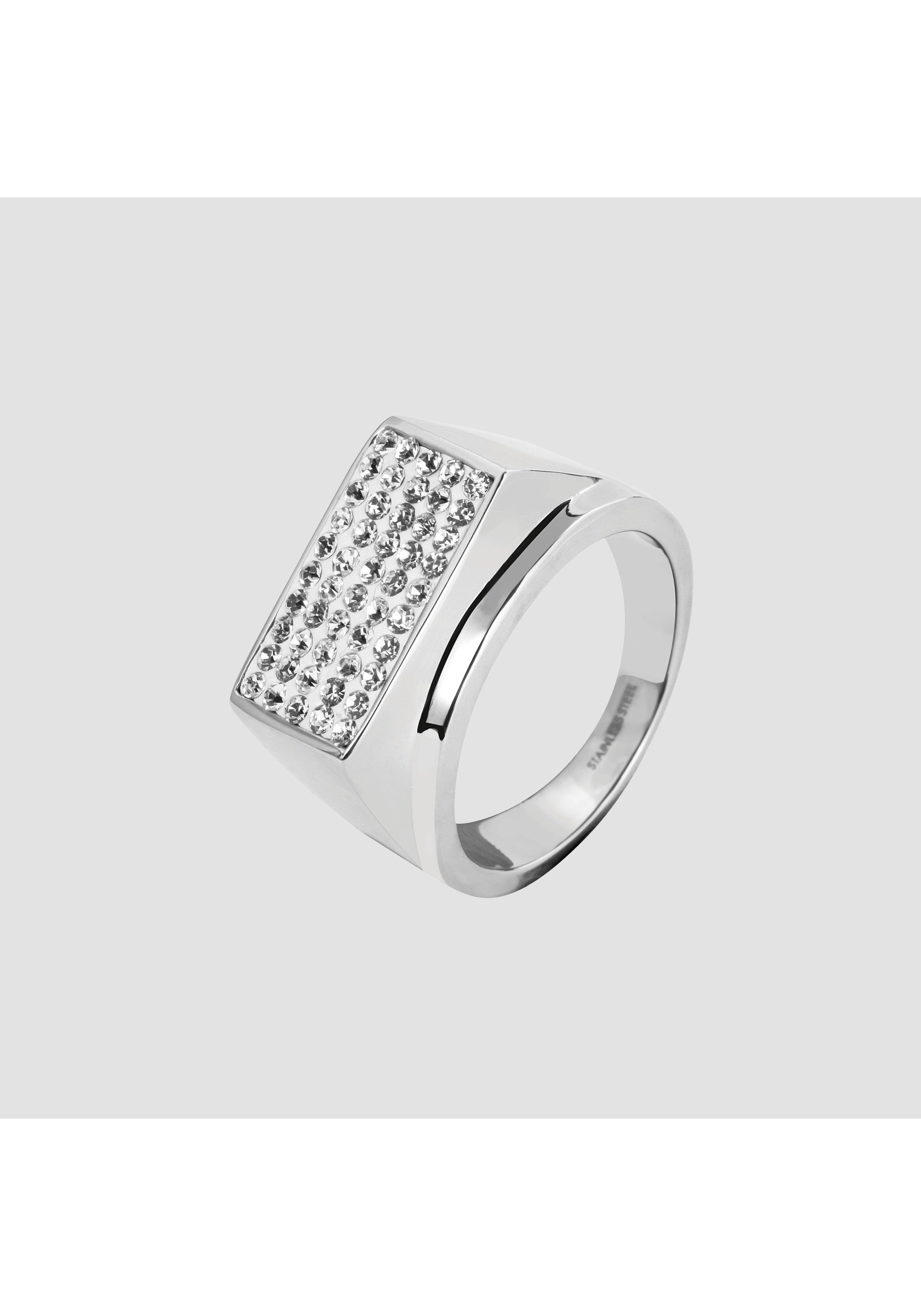 AKZENT Fingerring »Sarita, silberfarbig, langlebig«