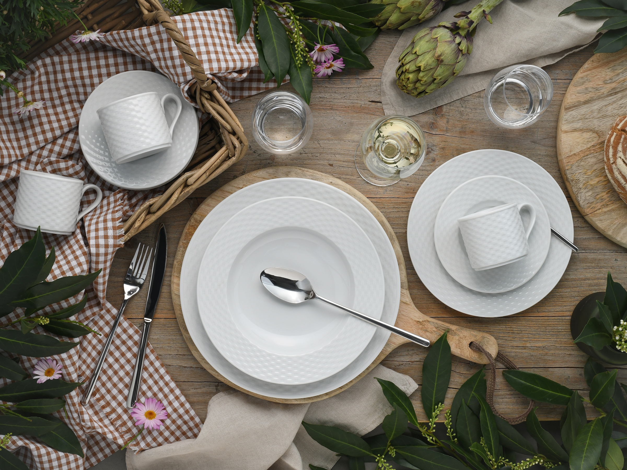 CreaTable Kombiservice »Polo, Service 30-tlg.« Daily Use, Zeitlos