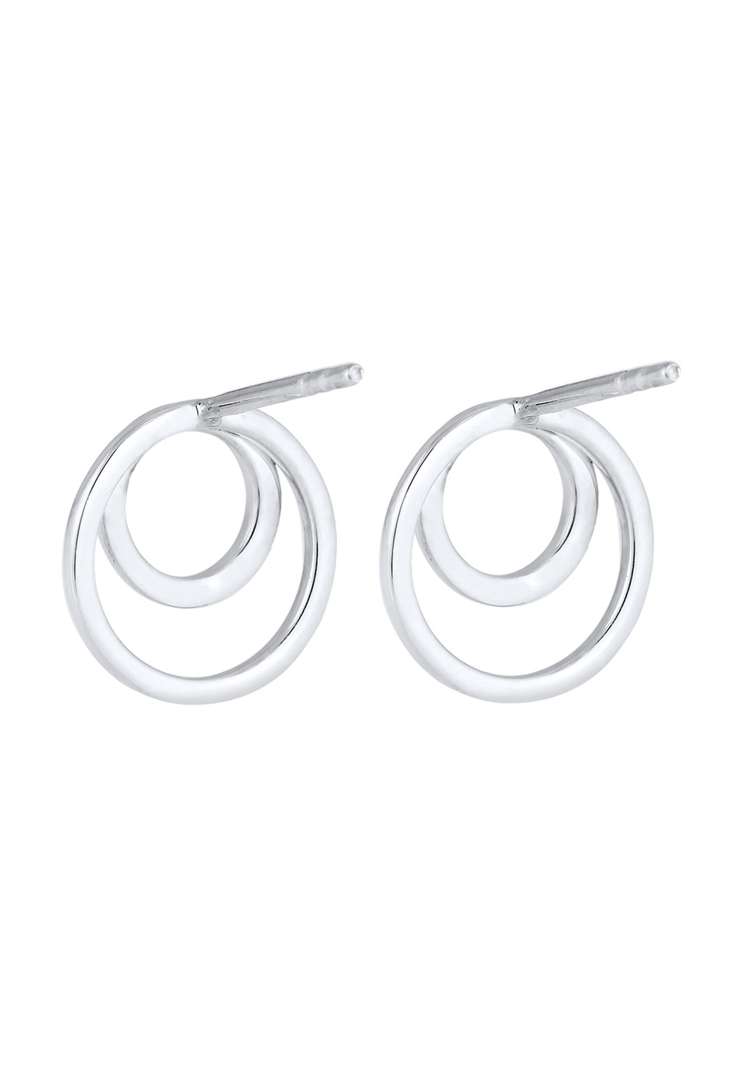 Elli Paar Ohrstecker »Ohrringe Ohrstecker Kreis Rund 925 Sterling Silber«