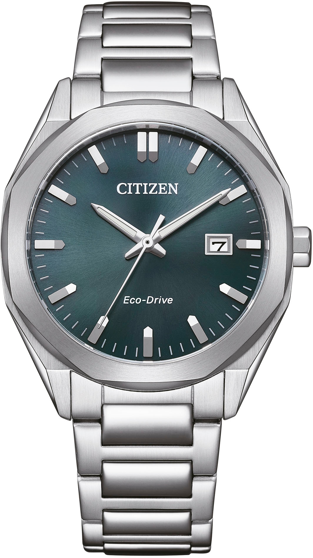 Citizen Solaruhr, Armbanduhr, Herrenuhr, Datum, Edelstahlarmband