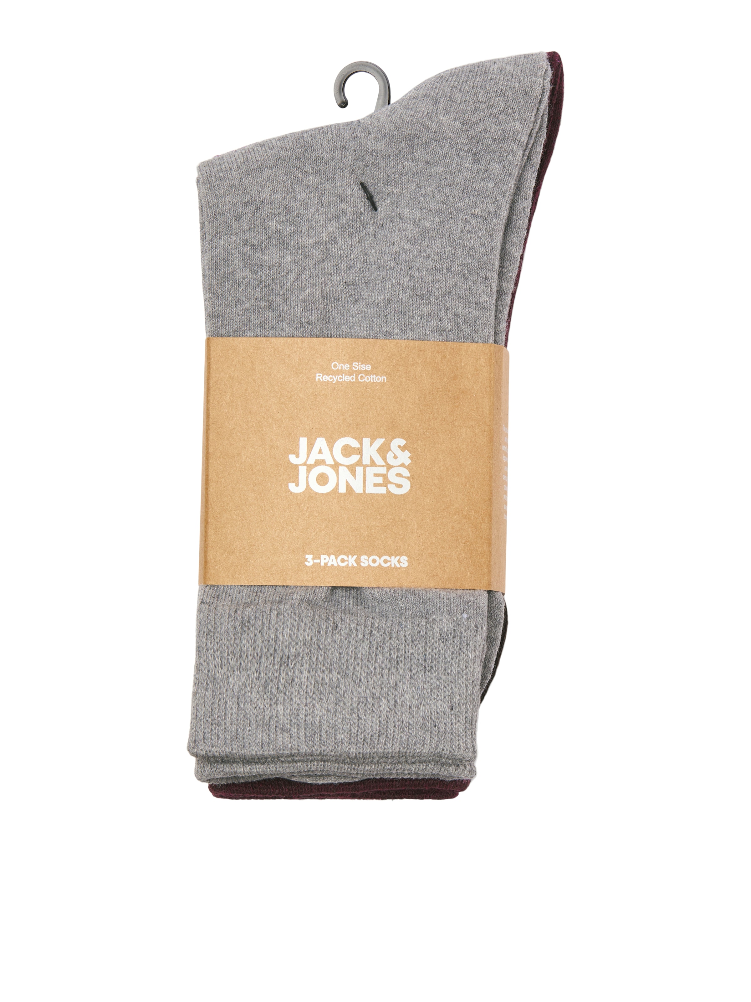 Jack & Jones Freizeitsocken »JACORDINARY SOCKS 3 PACK NOOS«, (Packung, 3 Paar)