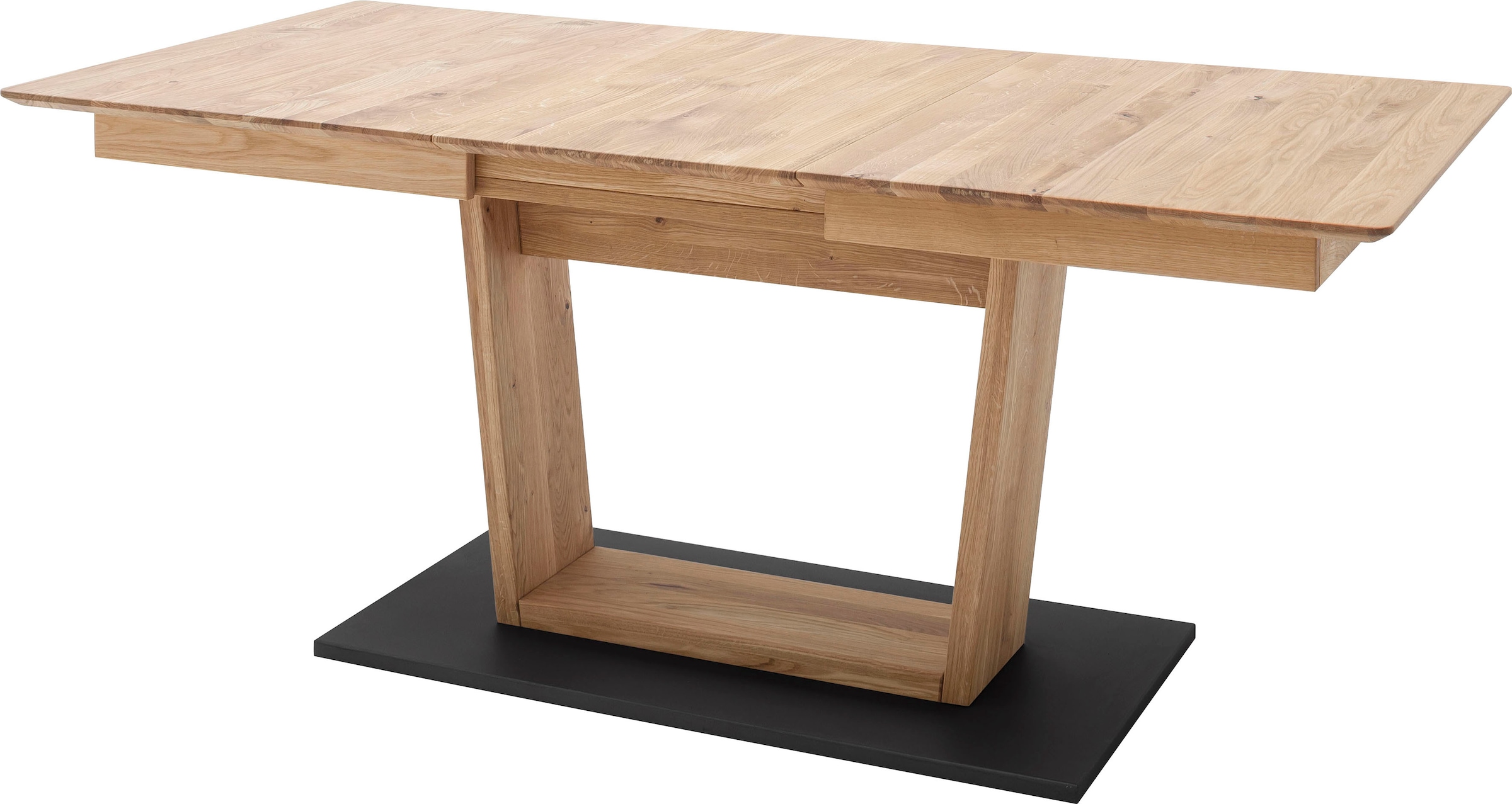 MCA furniture Esstisch »Cuba«, Esstisch Massivholz ausziehbar, Tischplatte mit Synchronauszug