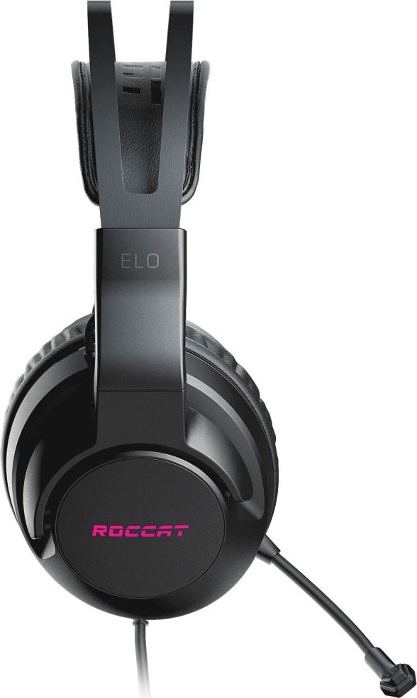 ROCCAT Gaming-Headset »Elo 7.1 USB - Surround-Sound RGB PC«, Mikrofon abnehmbar-Rauschunterdrückung