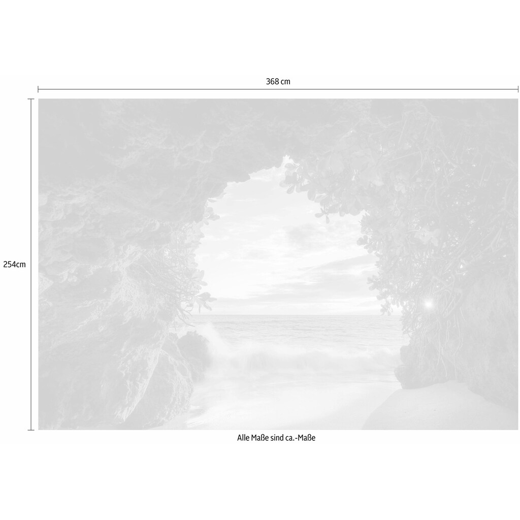 Komar Fototapete »Hide Out«, 368x254 cm (Breite x Höhe), inklusive Kleister