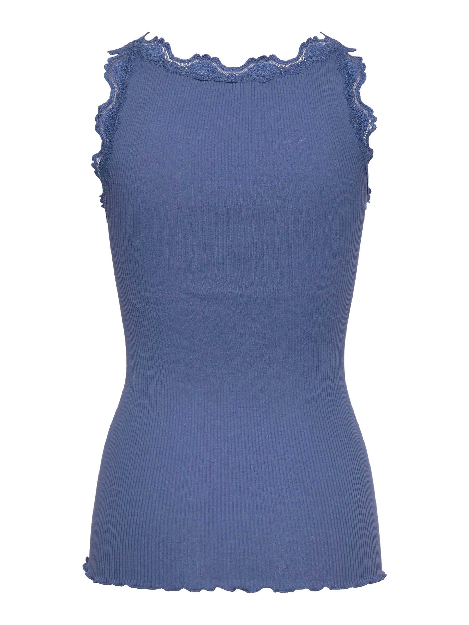 rosemunde Spitzentop »Babette Silk Top« Vintage-Spitzenbesatz, mit Rundhalsausschnitt, hoher Seidenanteil