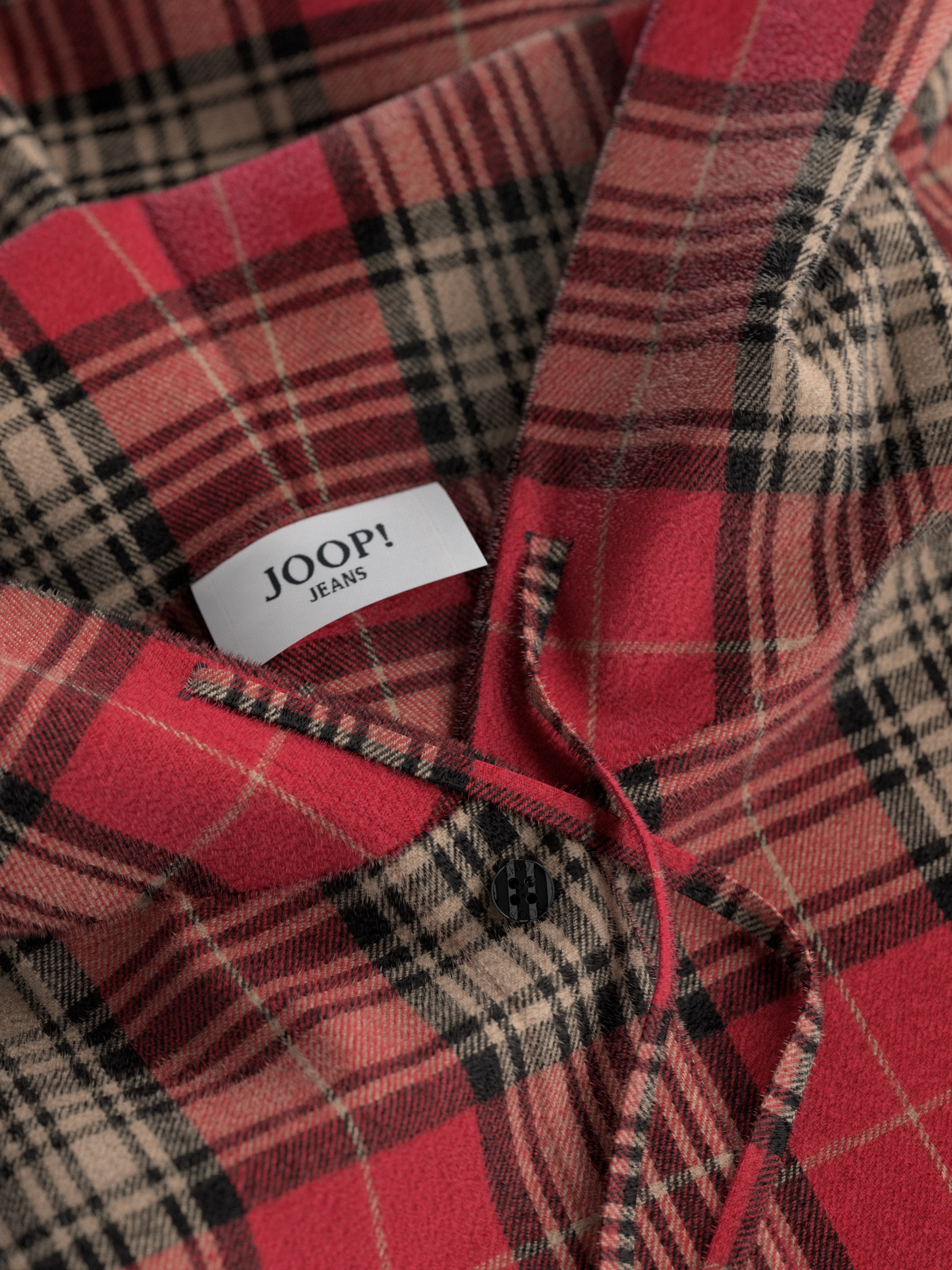 Joop Jeans Hemdbluse »Bridget« mit Karomuster