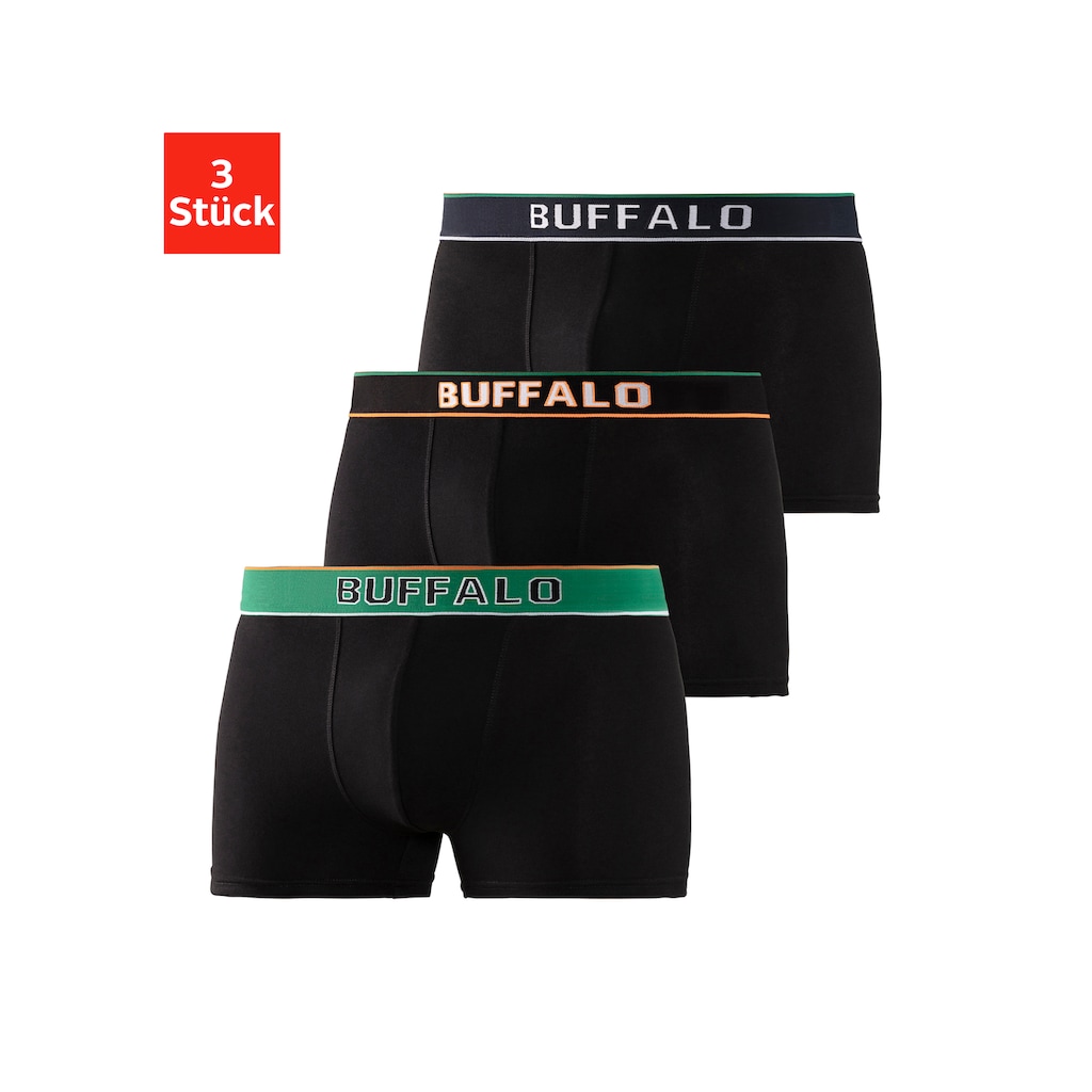 Buffalo Boxer, (Packung, 3 St.)