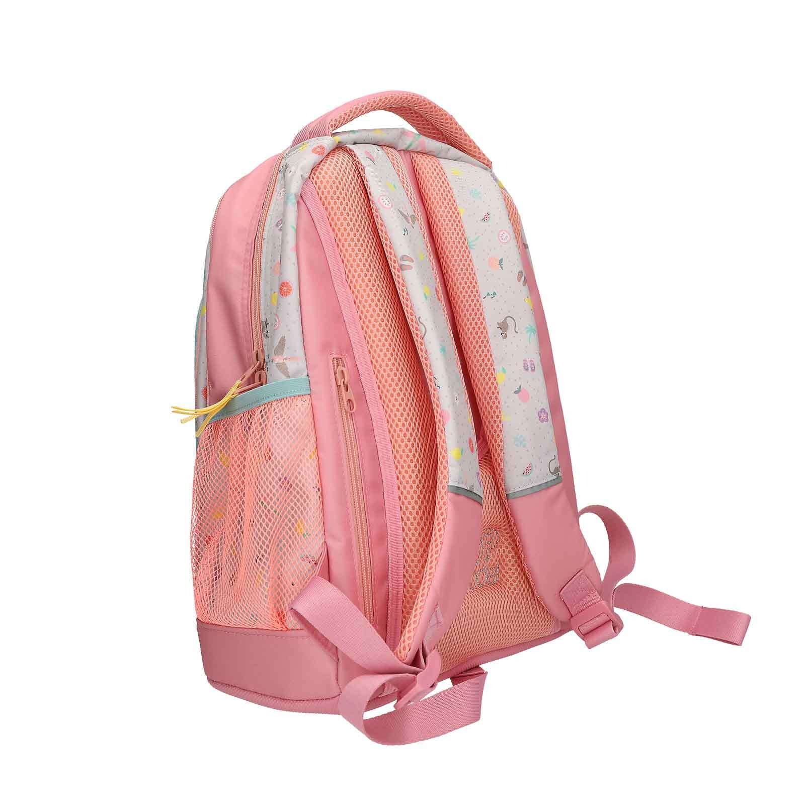Depesche Rucksack »Schulrucksack SUMMER FEELING TOPModel 23 x 34 x 43 cm rosa«