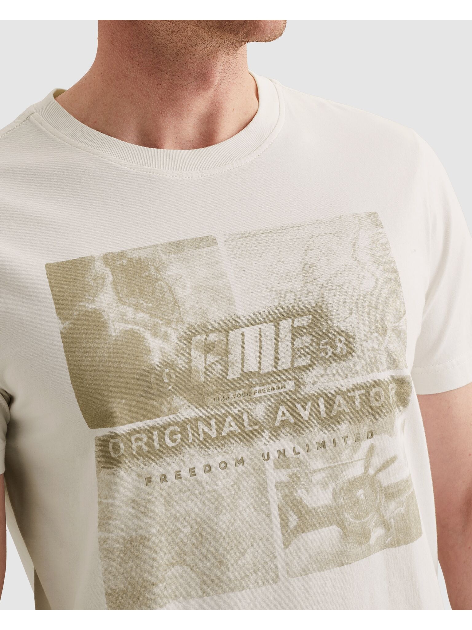 PME LEGEND T-Shirt »Short sleeve r-neck single jersey big art« mit Print