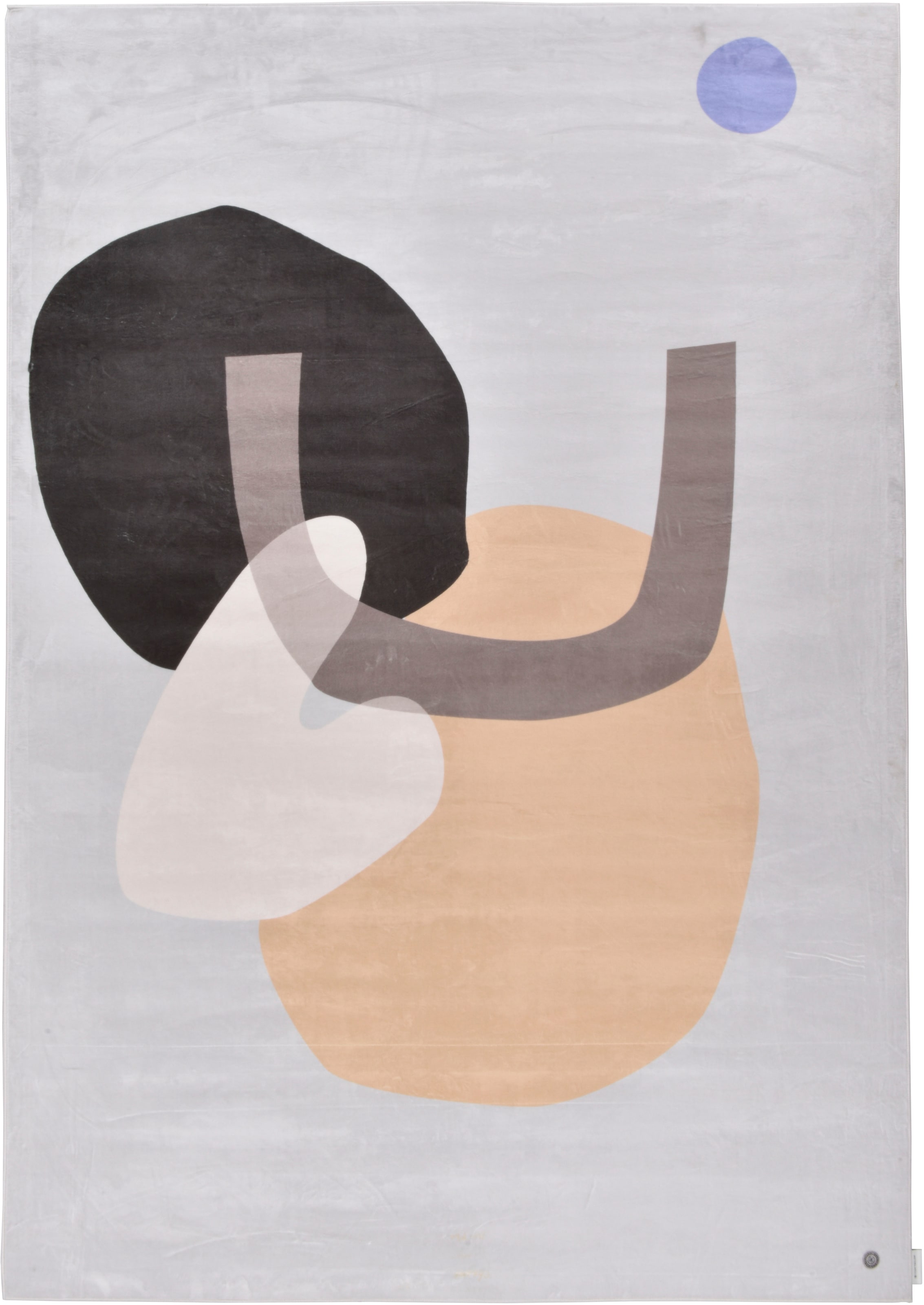 TOM TAILOR HOME Teppich »Shapes - SIX« rechteckig 5 mm Höhe Kurzflor, bedruckt, modernes Design