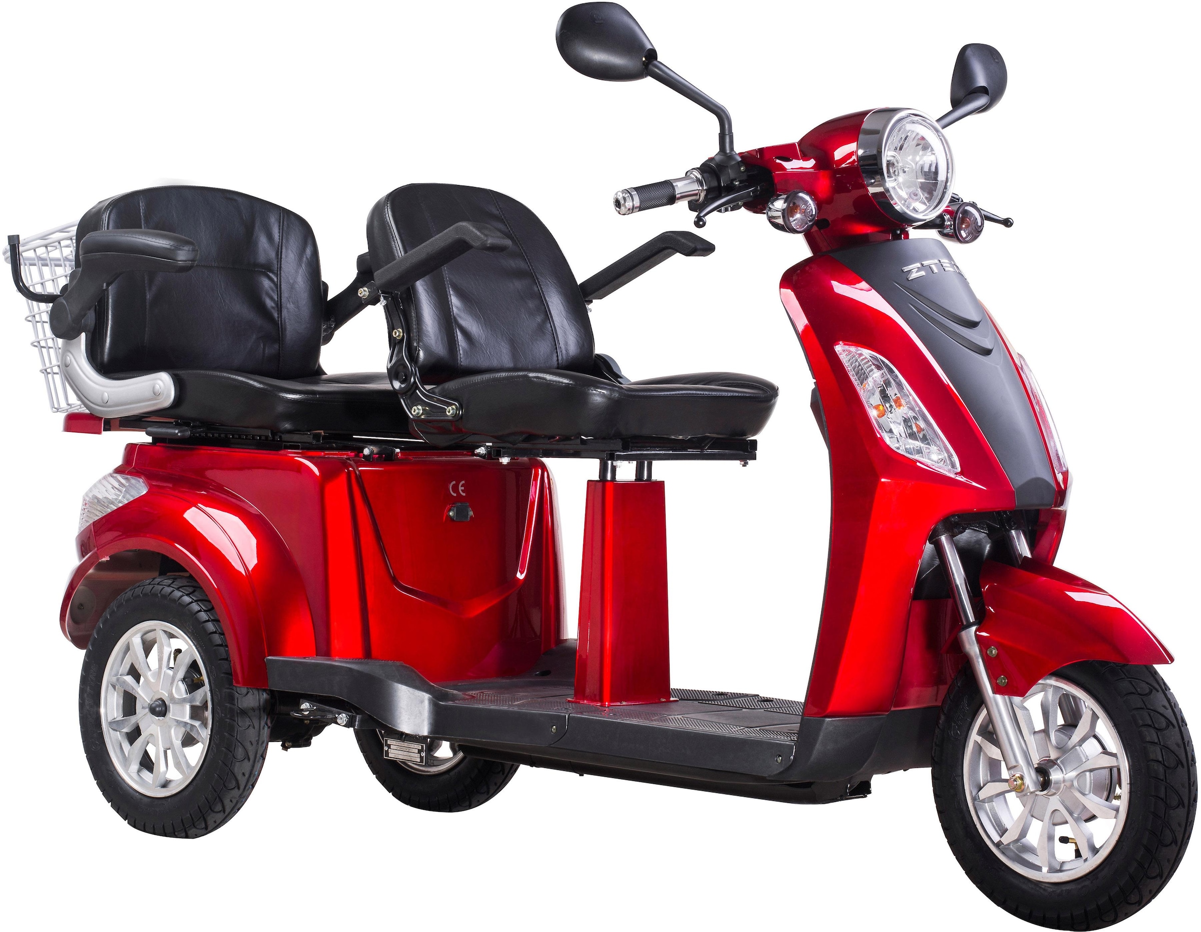 Ztech Elektromobil »ZT-18« 2.000 W 25 km/h in rot
