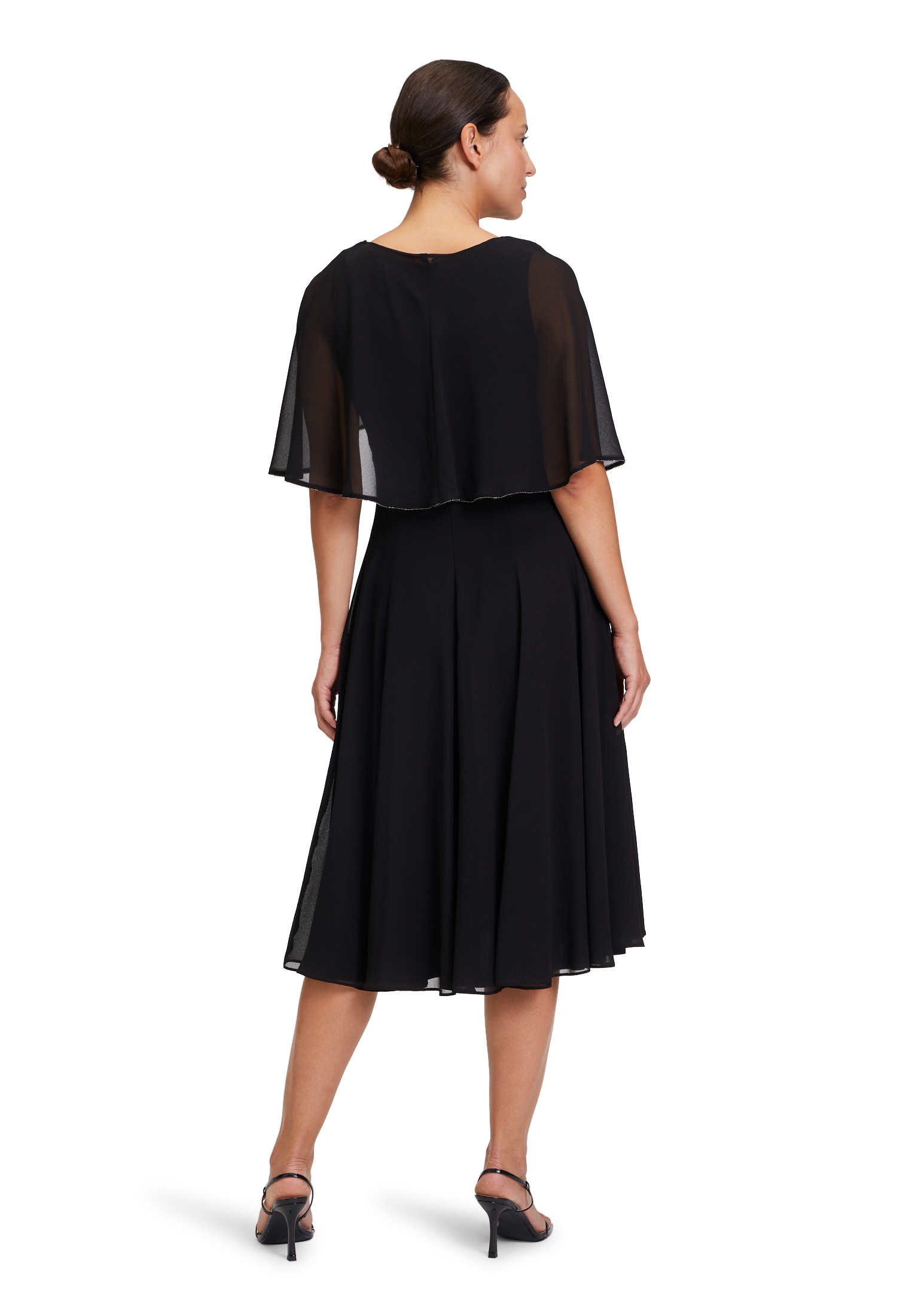 Vera Mont Chiffonkleid »Chiffonkleid kurzarm«