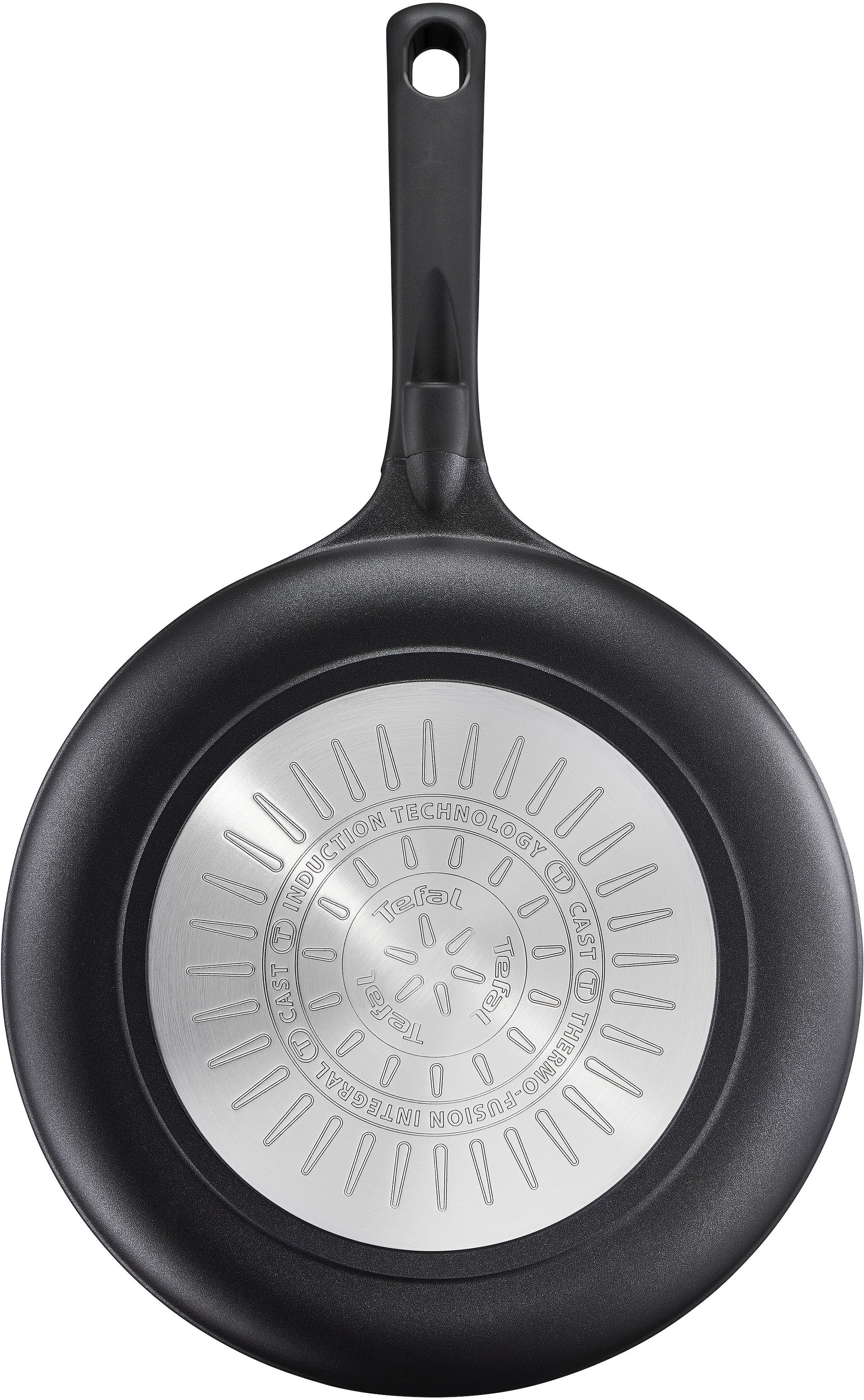 Tefal Bratpfanne »Trattoria Pro«, Aluminiumguss, (1 tlg.), Robust, Antihaftversiegelung, Temperaturanzeiger, Induktion