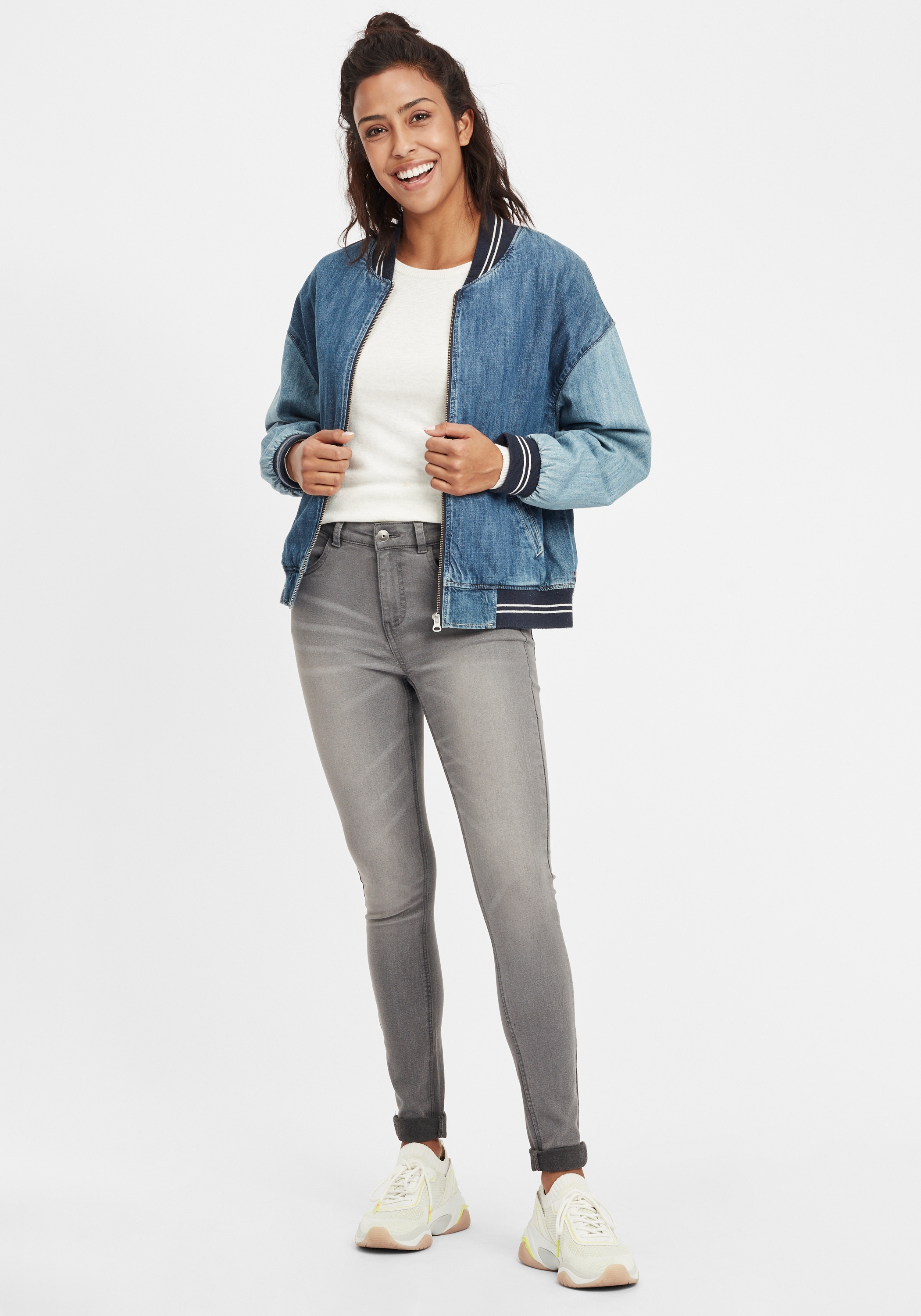 OXMO Bequeme Jeans »Jeans Hose PXLenna«