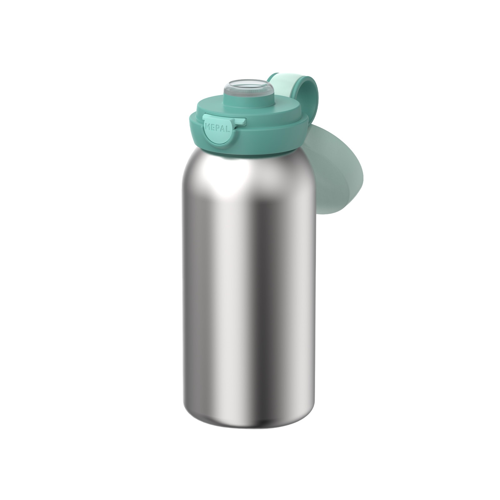 Mepal Trinkflasche »Edelstahl-Trinkflasche mit Klappdeckel Campus 600 ml« Spülmaschinengeeignet