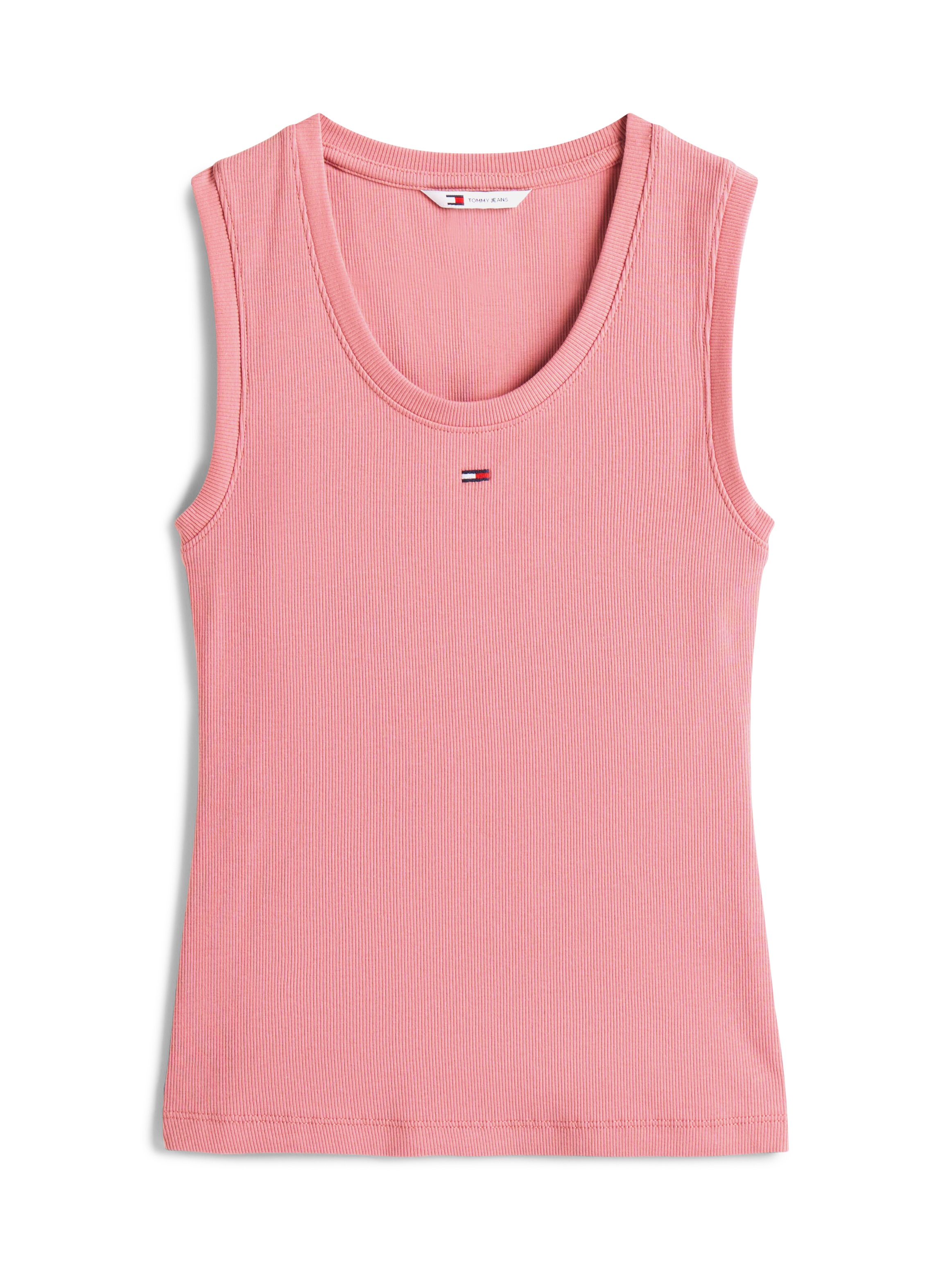 Tommy Jeans Tanktop »TJW ESSENTIAL RIB TANK EXT«, mit Logostickerei