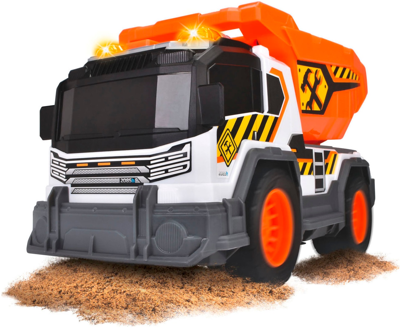 Dickie Toys Spielzeug-Kipper »Dump Truck«, mit Licht und Sound