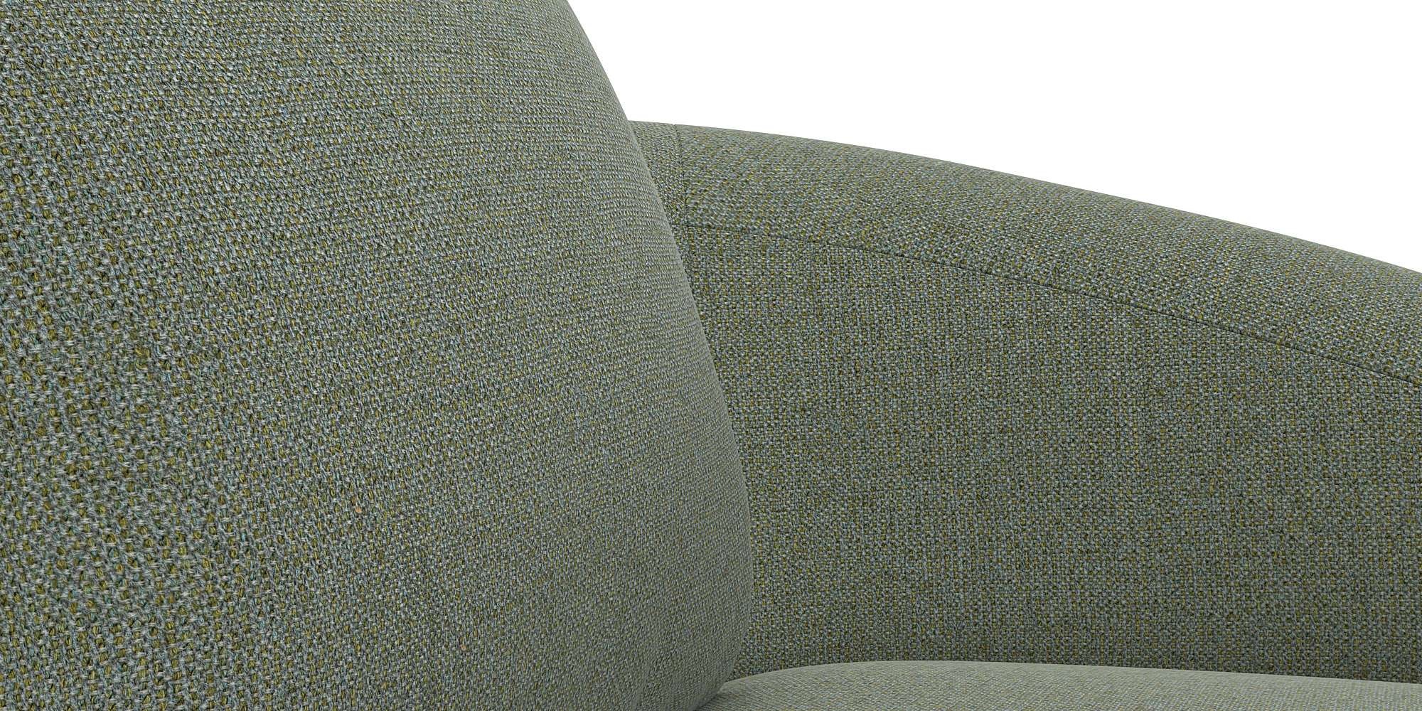 FLEXLUX Wohnlandschaft »Torino, rund, L-Form, Sofa-Ecke mit Recamiere, Longchair-Sofa«, Modernes, organisches Sofa-Design, Kaltschaum, Wellenunterfederung