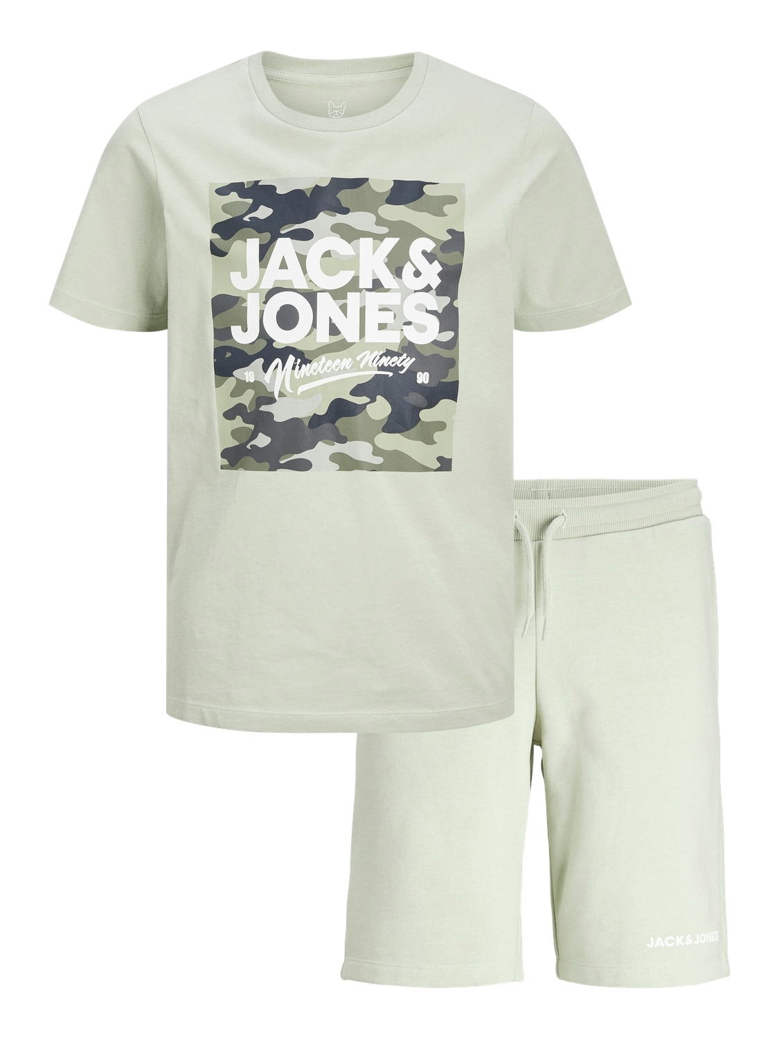 Shirt & Shorts »JJPETE CAMO SET PACK JNR«, (Set, 2 tlg., 2)