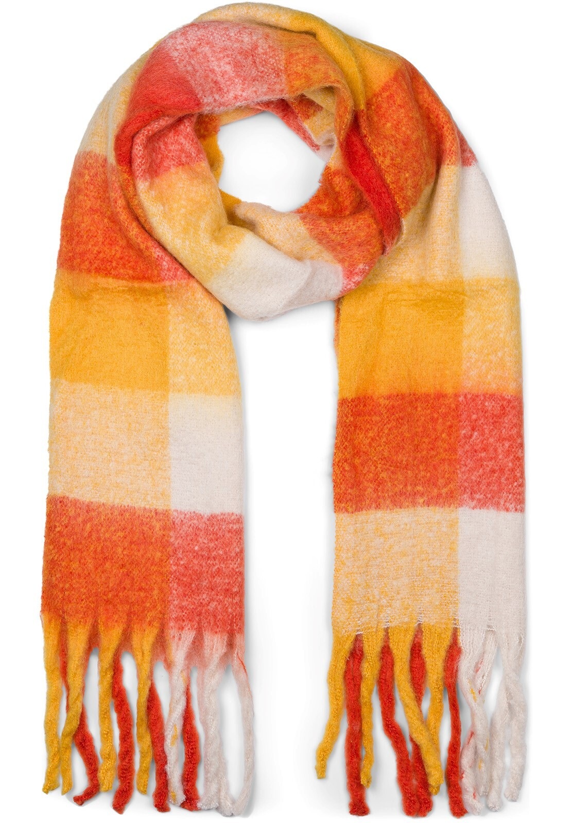 styleBREAKER XXL-Schal »Karo Web Strickschal bunt« 1 Stk.