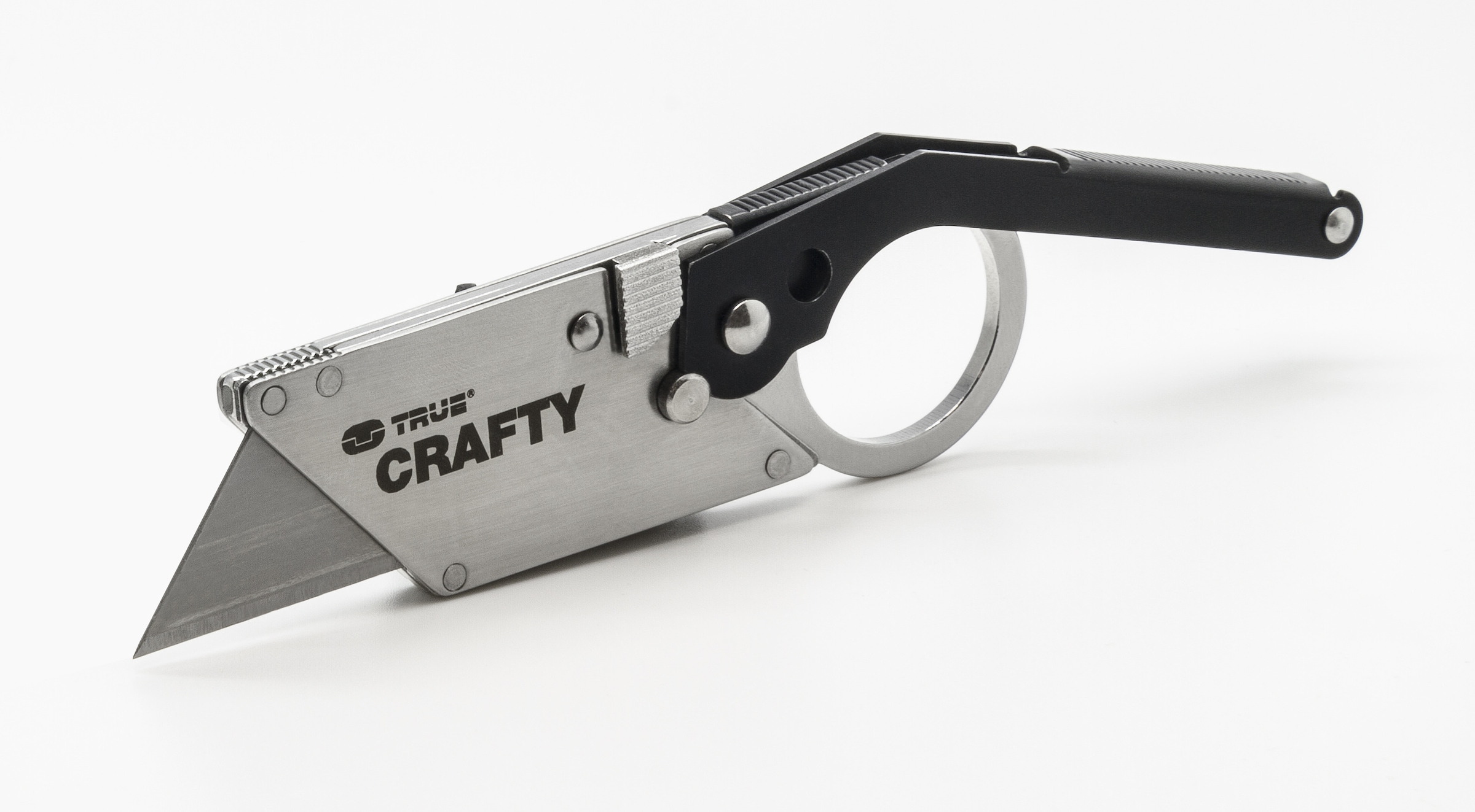 TRUE Multitool »CRAFTY«, gefederter Clip, inkl. Ersatzklingen