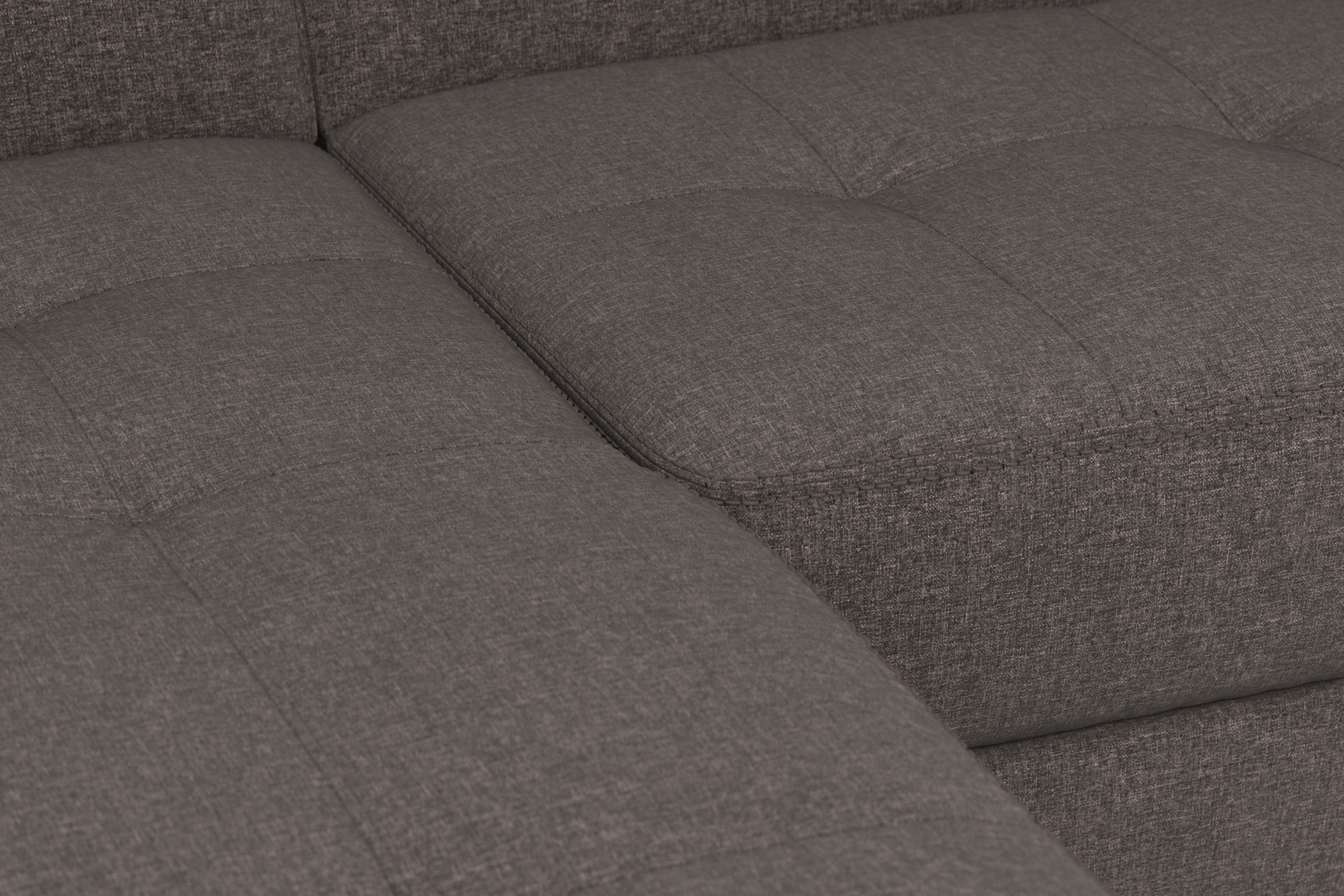 DOMO collection Ecksofa »Capelo, komfortabel, klare Linien zeichnen dieses Design aus, L-Form« mit Armteilverstellung, wahlweise mit Bettfunktion, Federkern