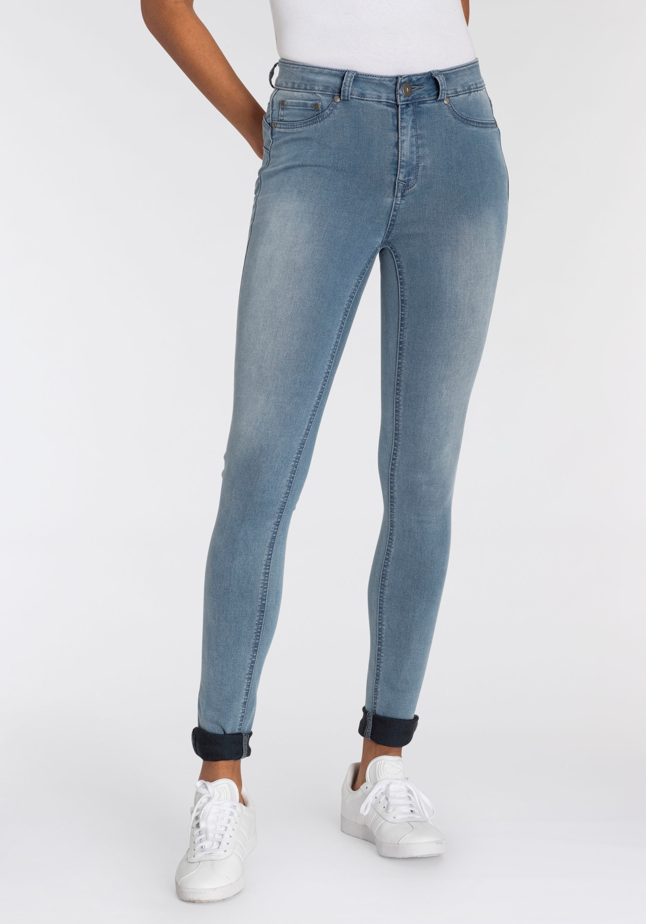 Arizona Skinny-fit-Jeans »Ultra mit bei Shapingnähten High OTTO Waist bestellen Stretch«