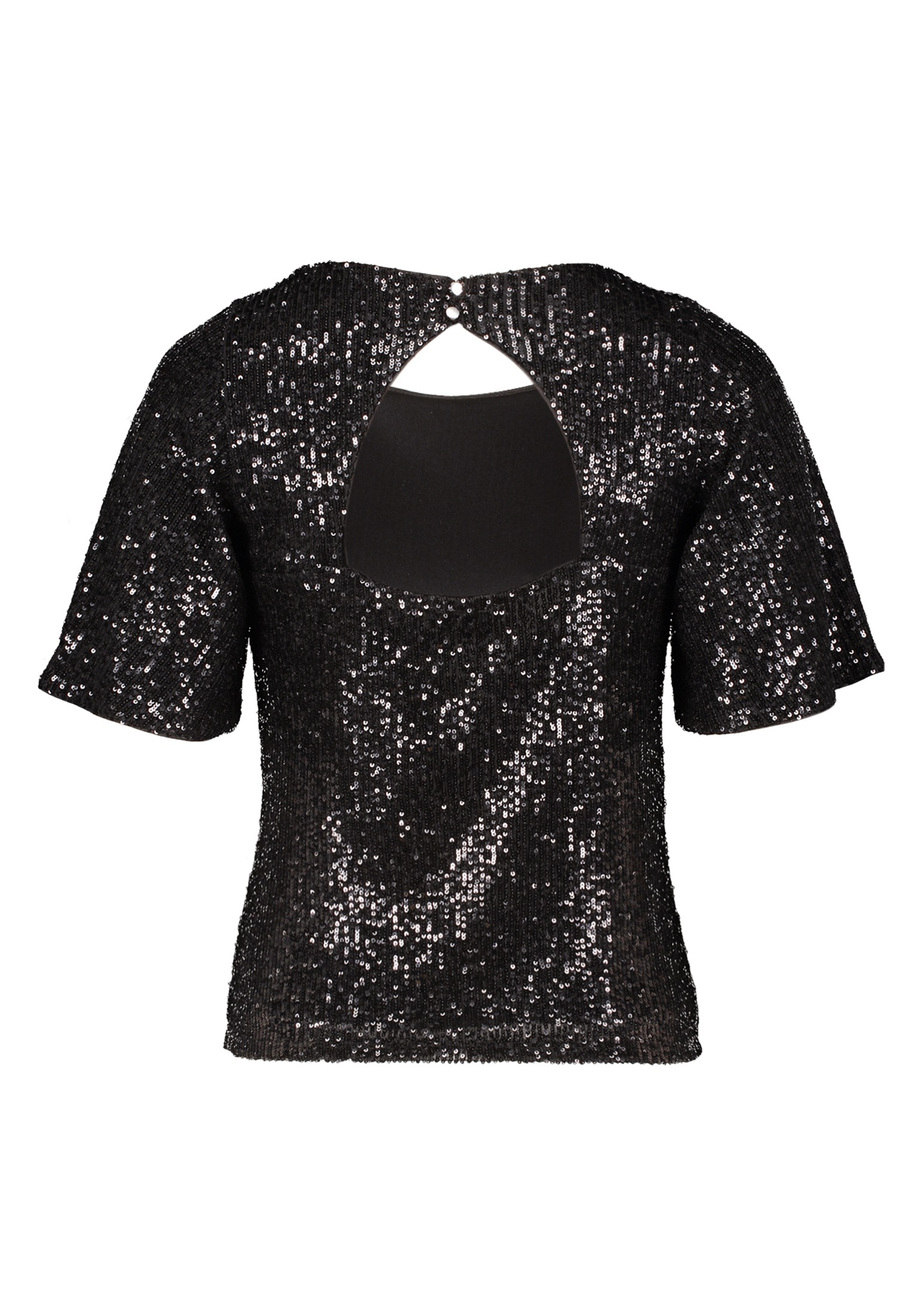 Vera Mont T-Shirt »Pailletten-Bluse mit Flügelärmeln«