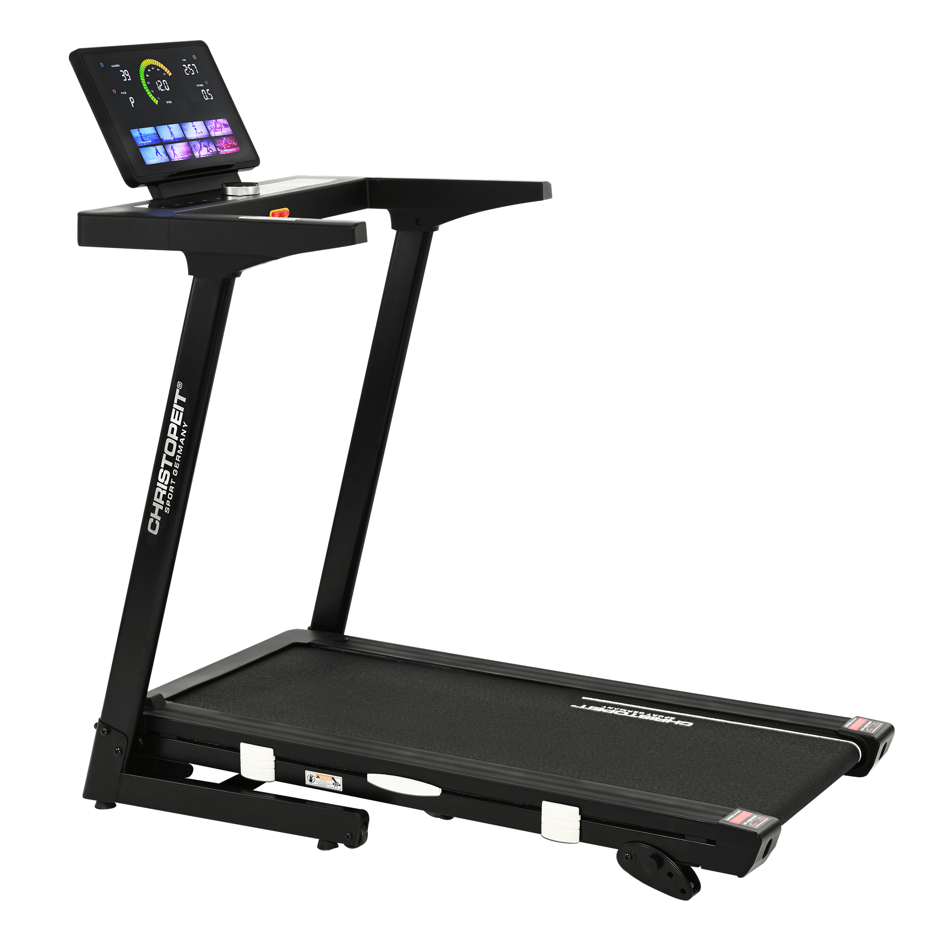 Christopeit Sport® Laufband »Laufband TM 4000 S« bis max. 16 km/h, klappbar, 120 kg max. Benutzergewicht