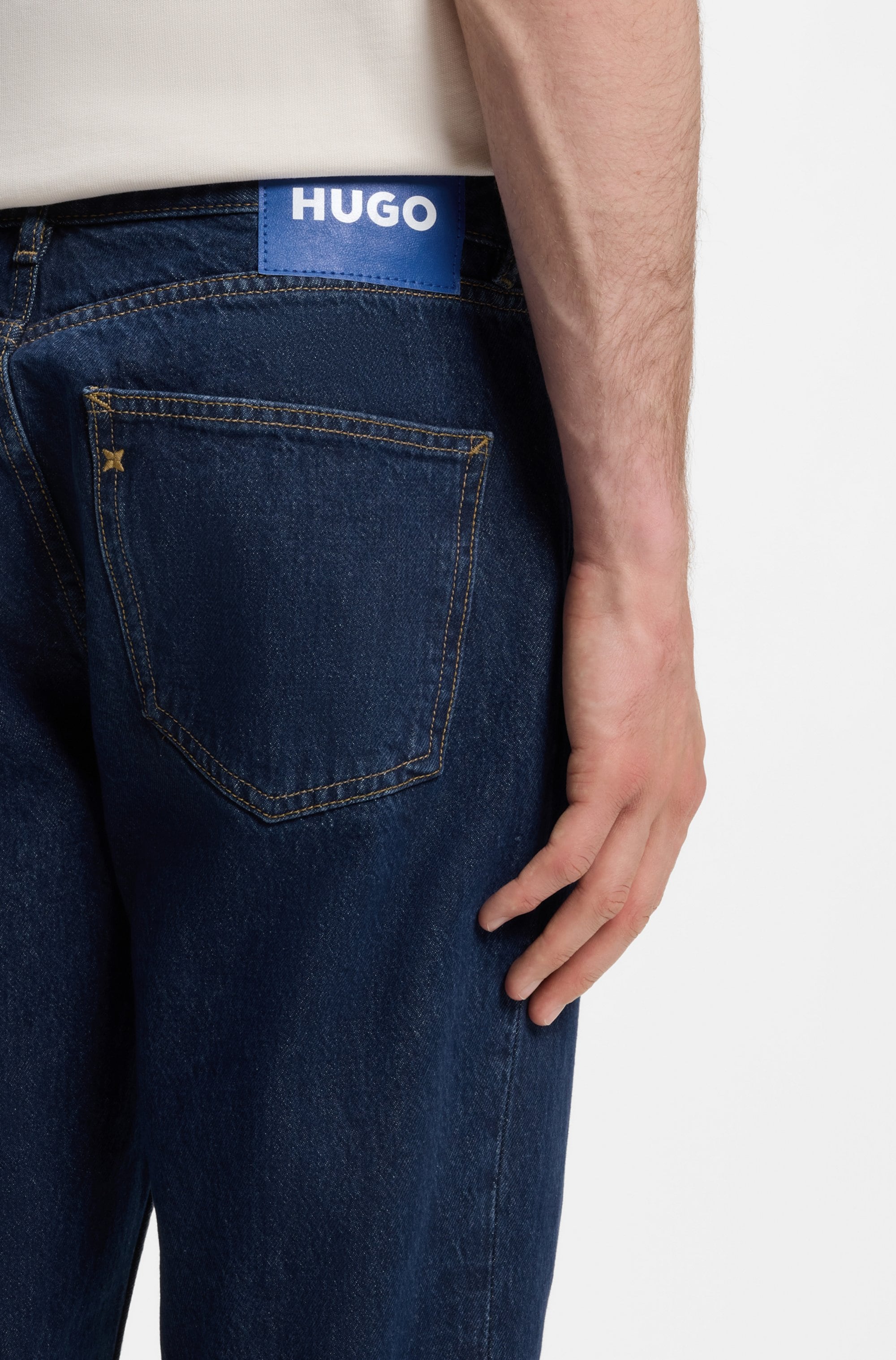 HUGO 5-Pocket-Jeans »Jonah« Regular Fit, reine Baumwolle